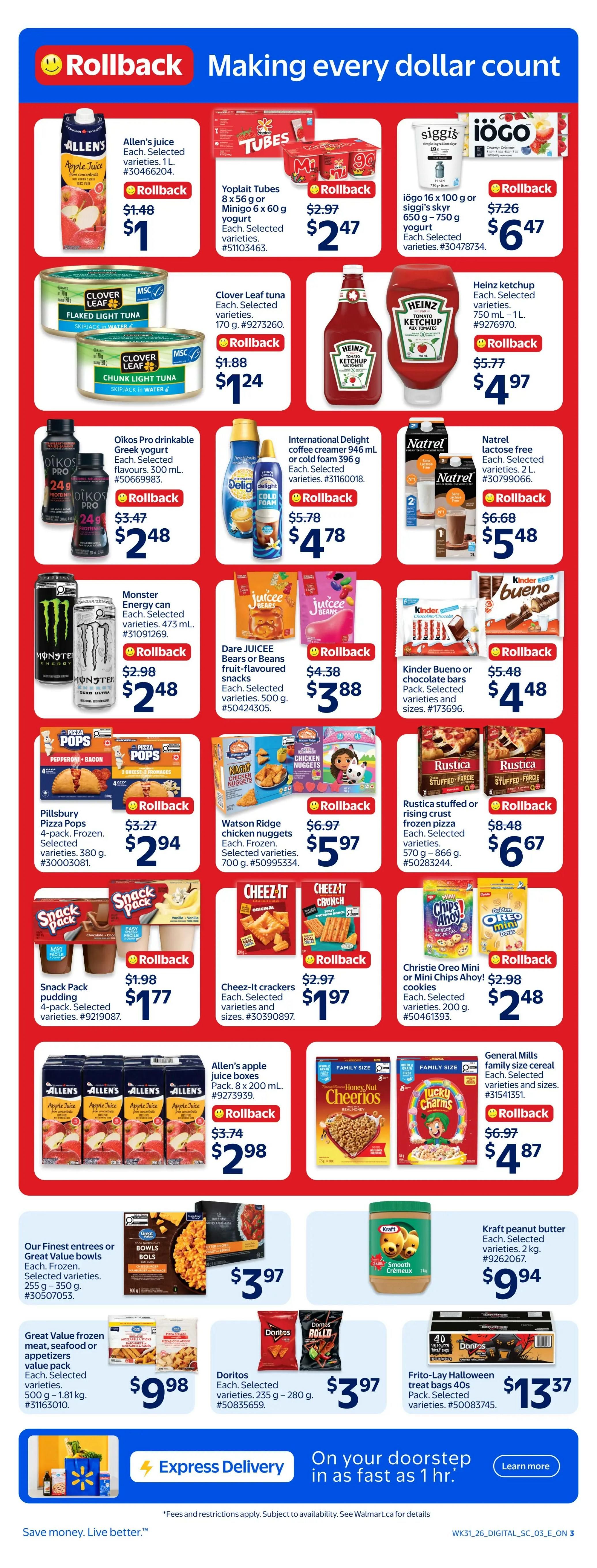 Walmart (ON) Flyer August 27 to September 2
