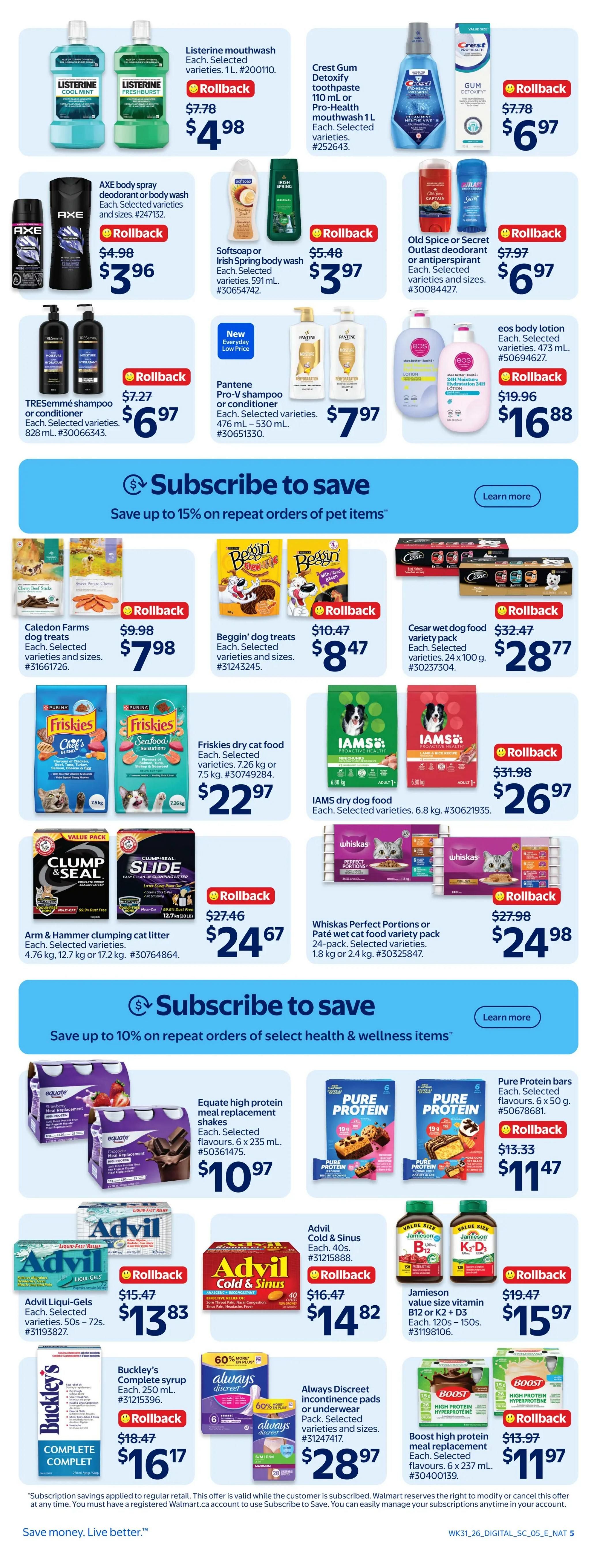 Walmart (ON) Flyer August 27 to September 2