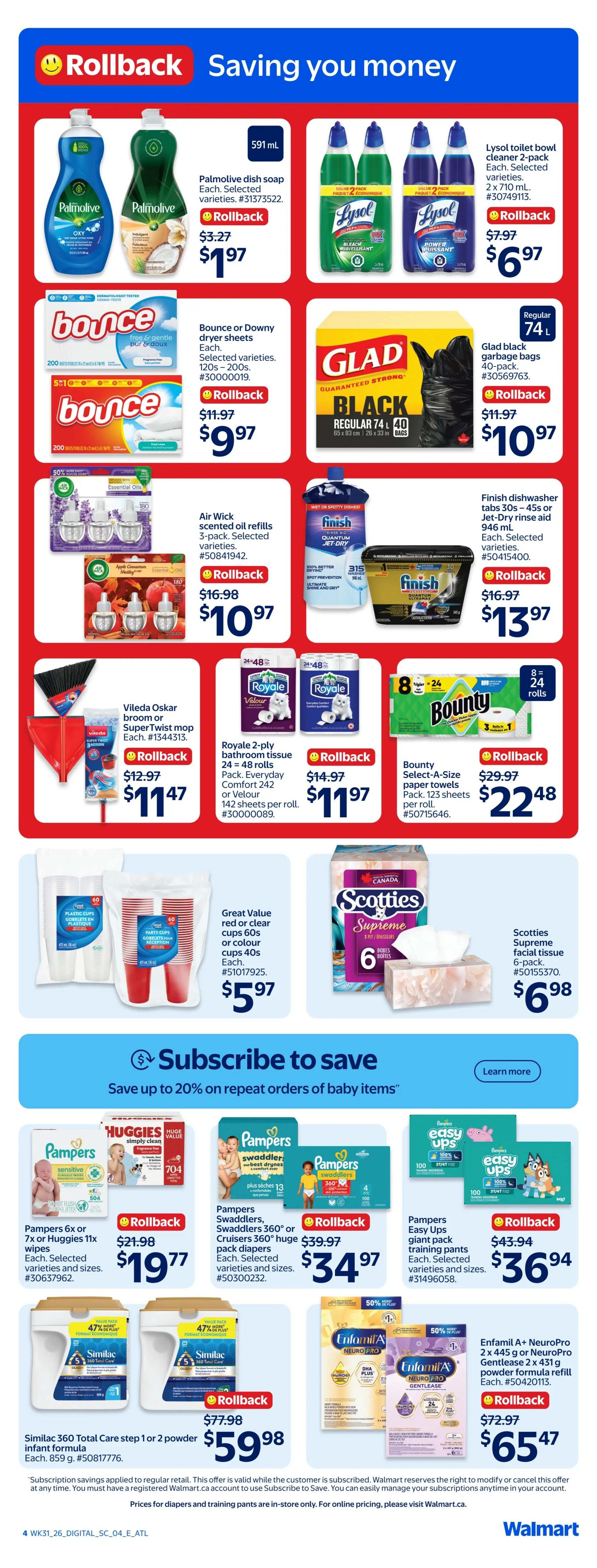 Walmart (Atlantic) Flyer August 27 to September 2
