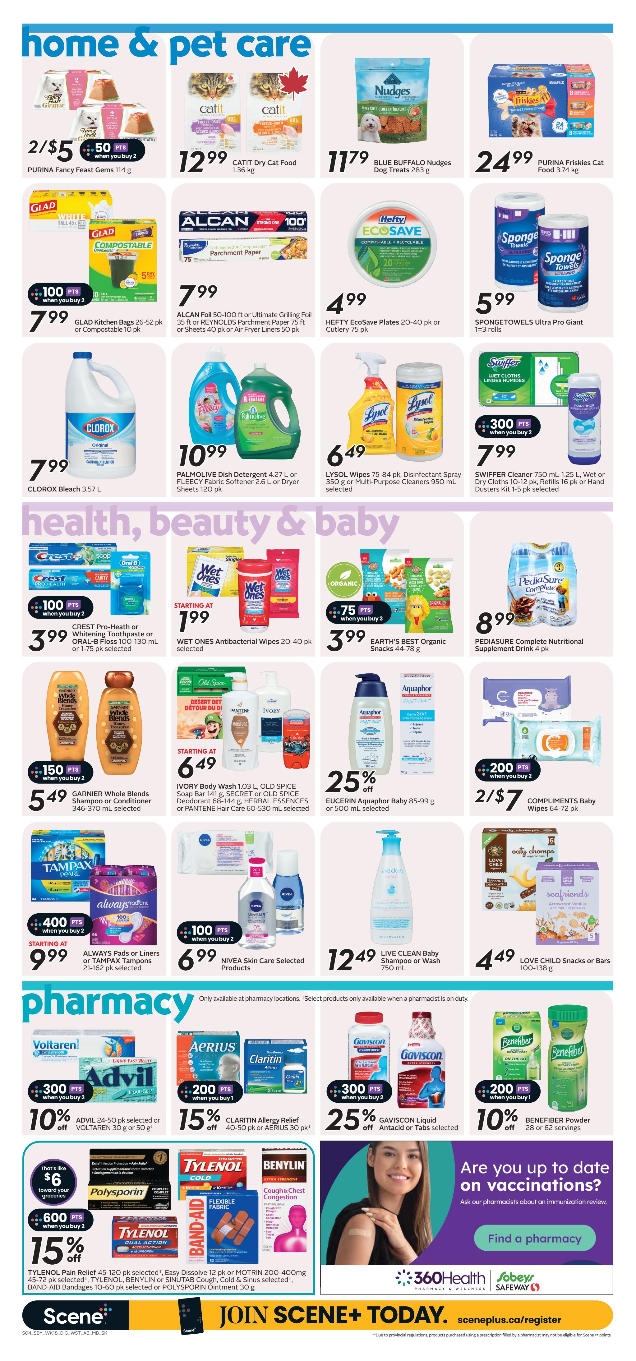 Sobeys/Safeway (SK & MB) Flyer August 27 to September 2