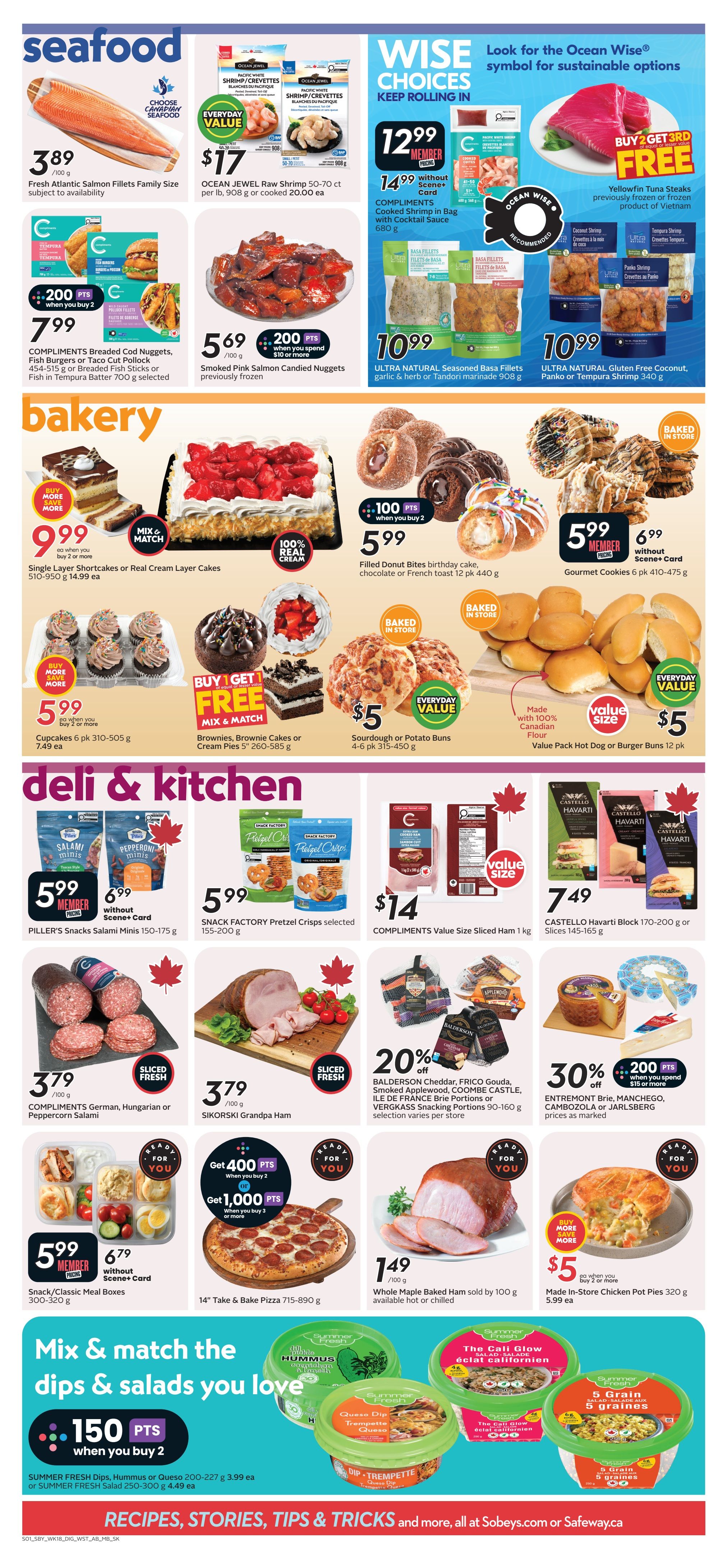 Sobeys/Safeway (SK & MB) Flyer August 27 to September 2
