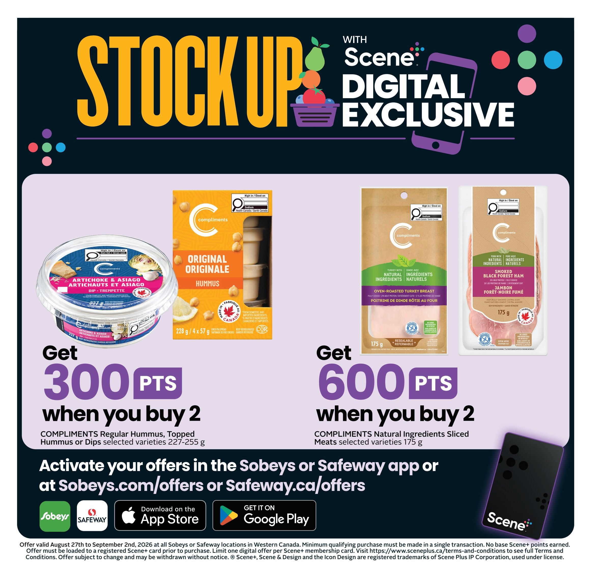 Sobeys/Safeway (AB) Flyer August 27 to September 2