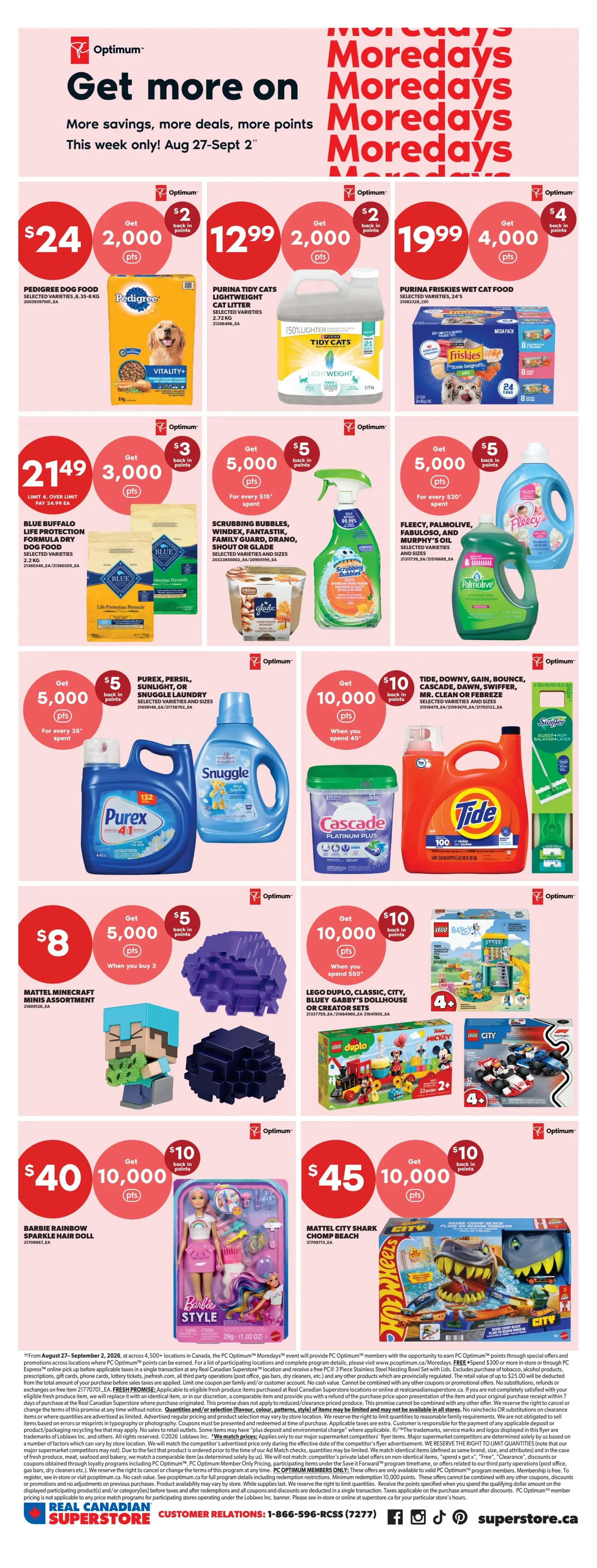 Real Canadian Superstore (West) Flyer August 27 to September 2
