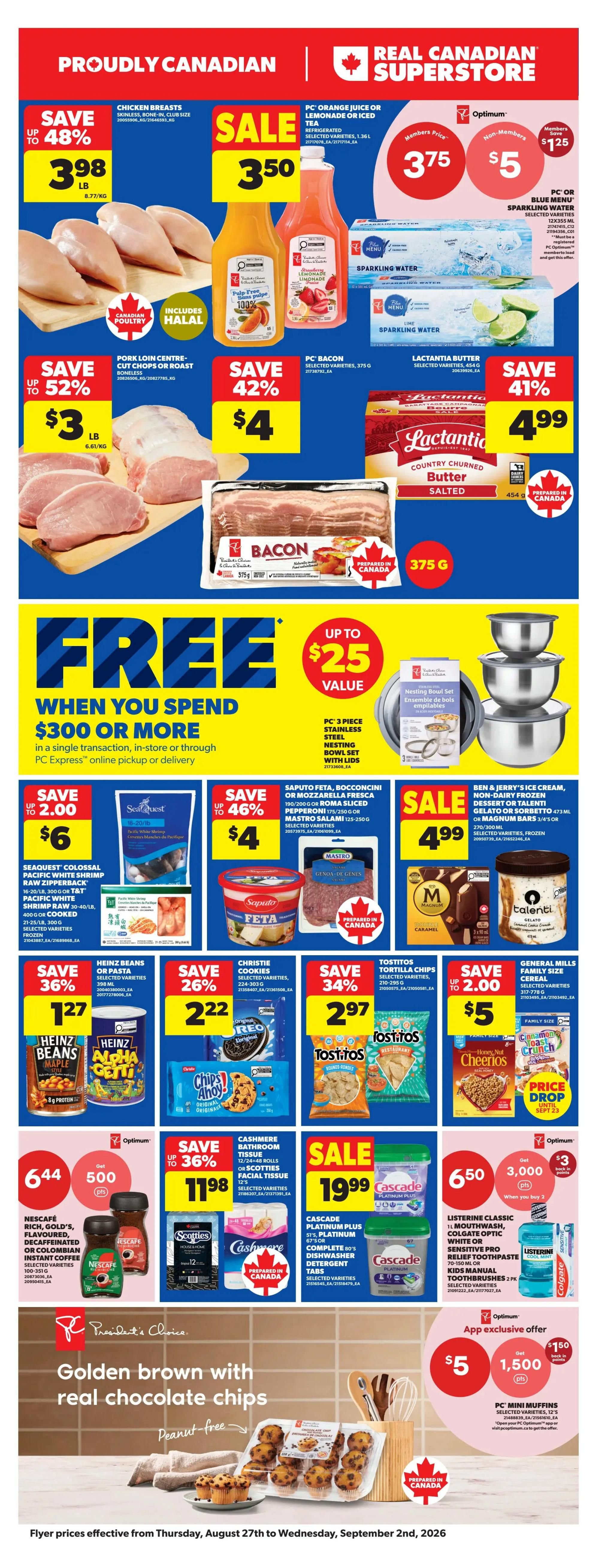 Real Canadian Superstore (ON) Flyer August 27 to September 2