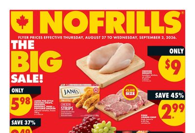 No Frills (West) Flyer August 27 to September 2