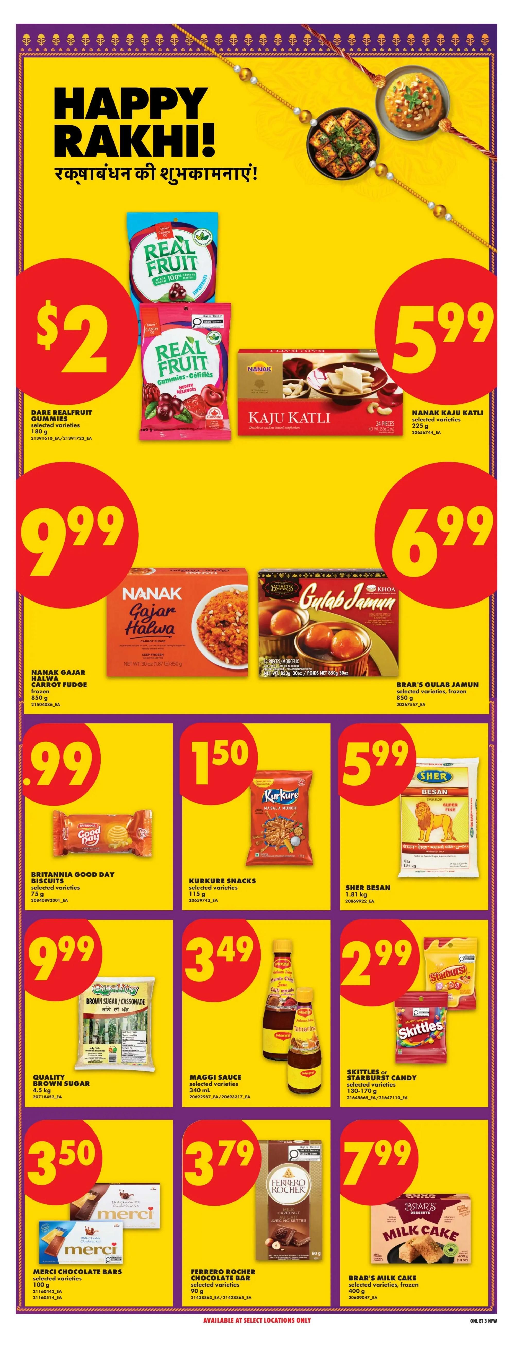 No Frills (West) Flyer August 27 to September 2