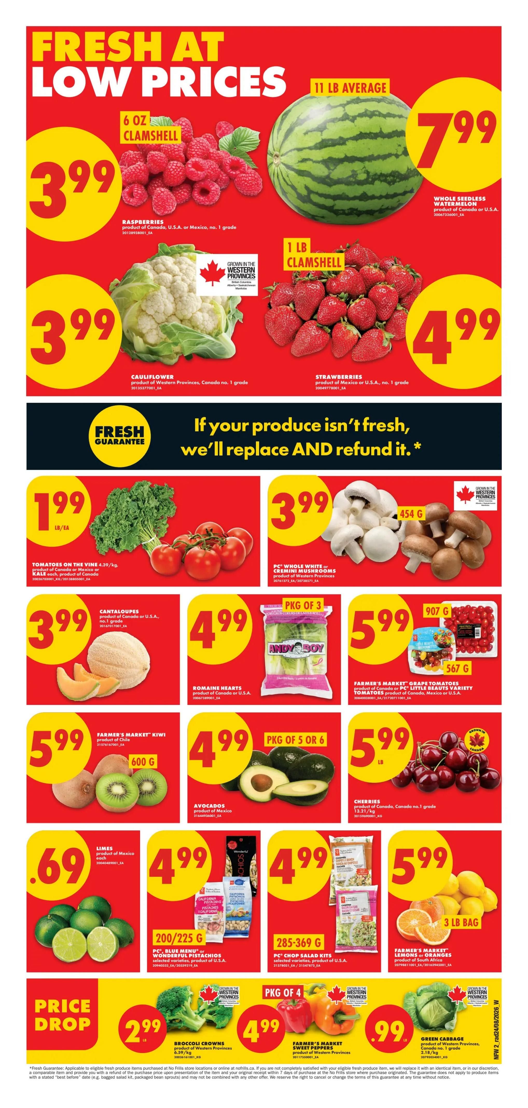 No Frills (West) Flyer August 27 to September 2