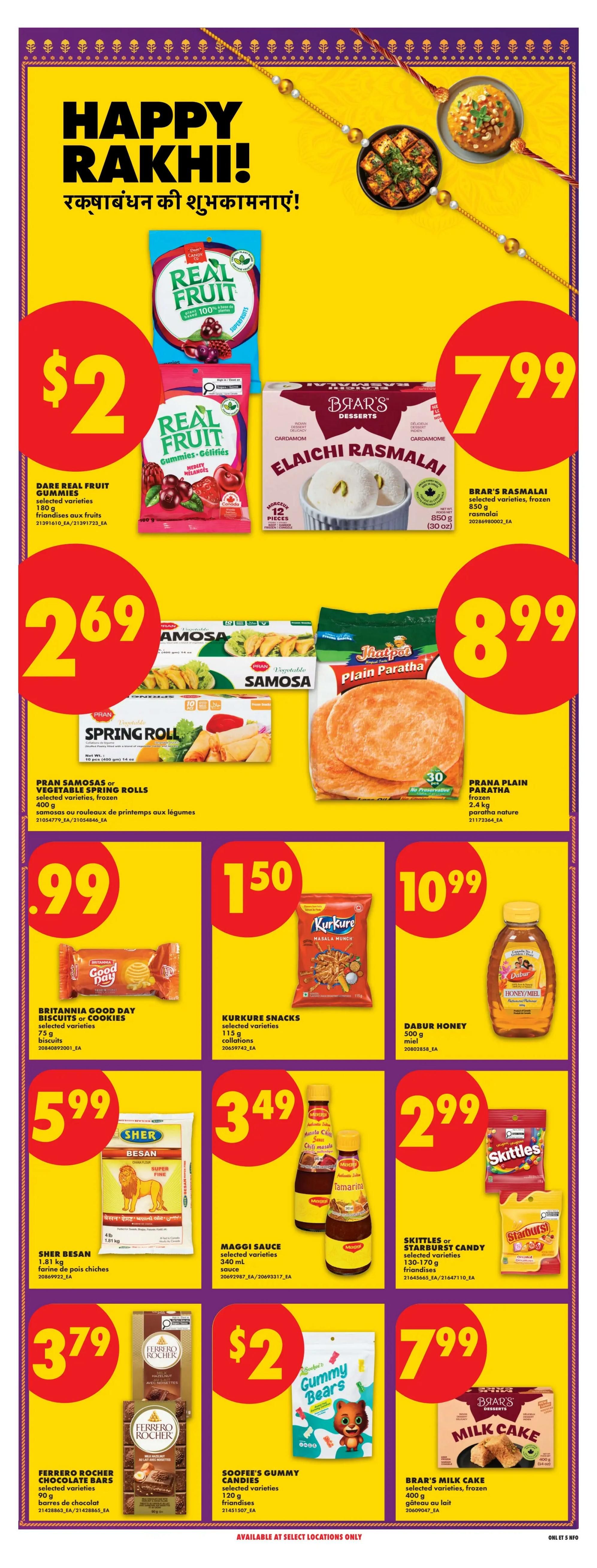 No Frills (GTA) Flyer August 27 to September 2