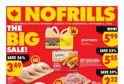 No Frills (ON) Flyer August 27 to September 2