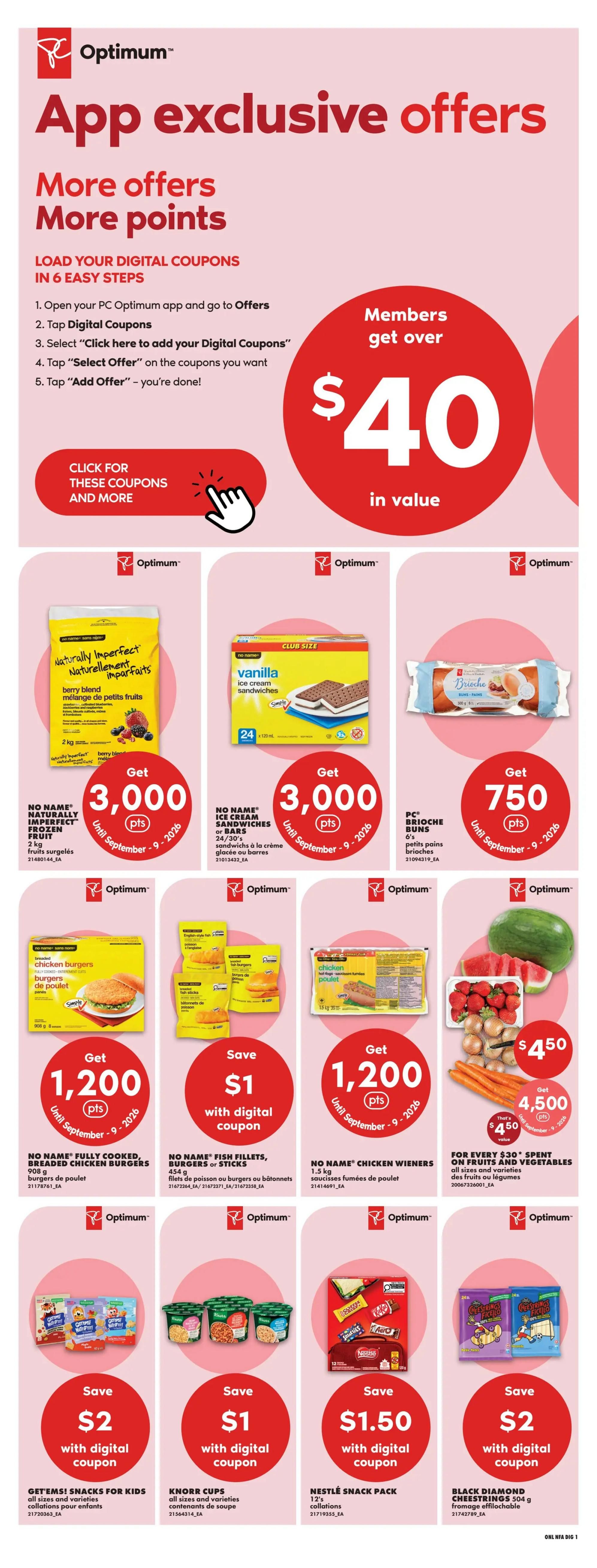 No Frills (Atlantic) Flyer August 27 to September 2