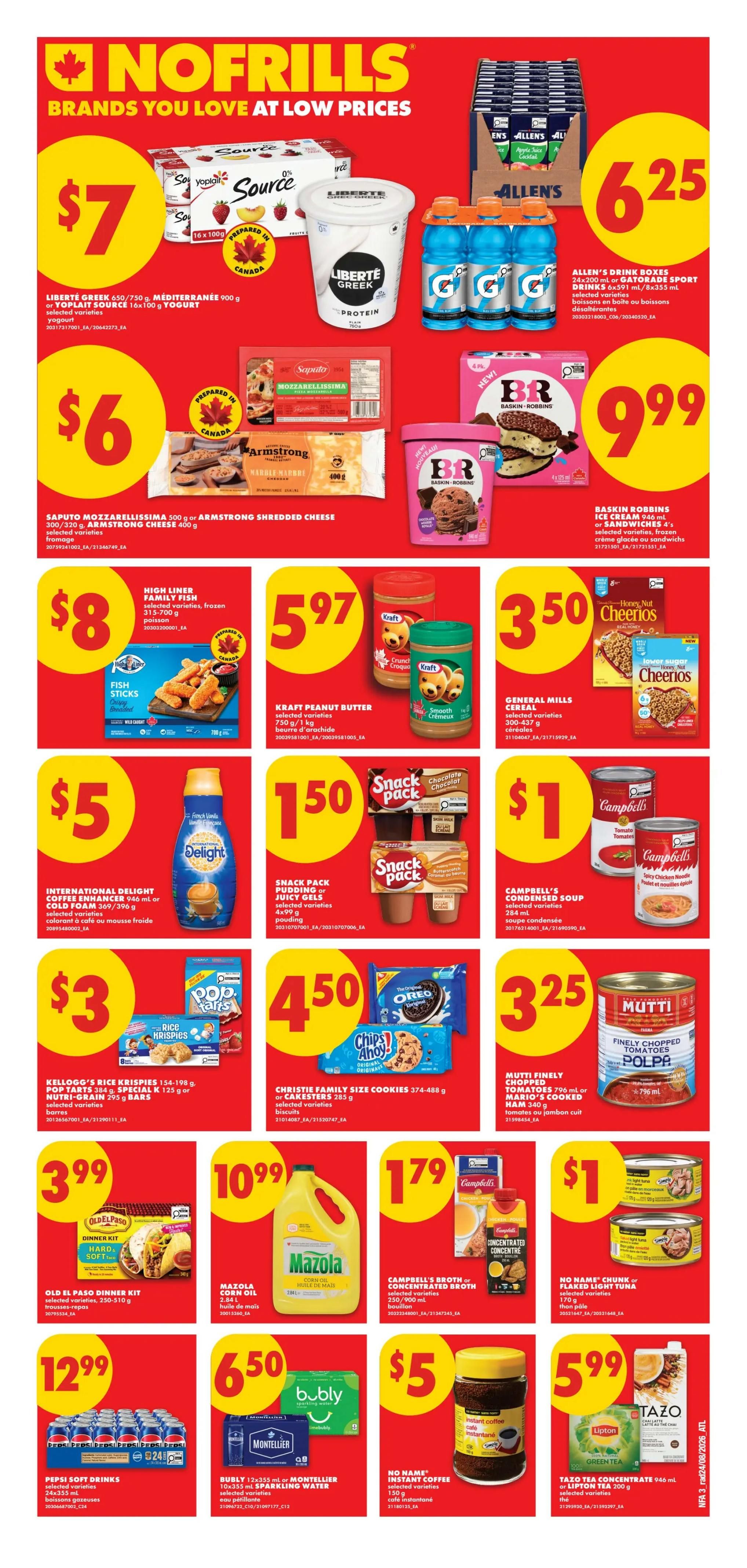 No Frills (Atlantic) Flyer August 27 to September 2