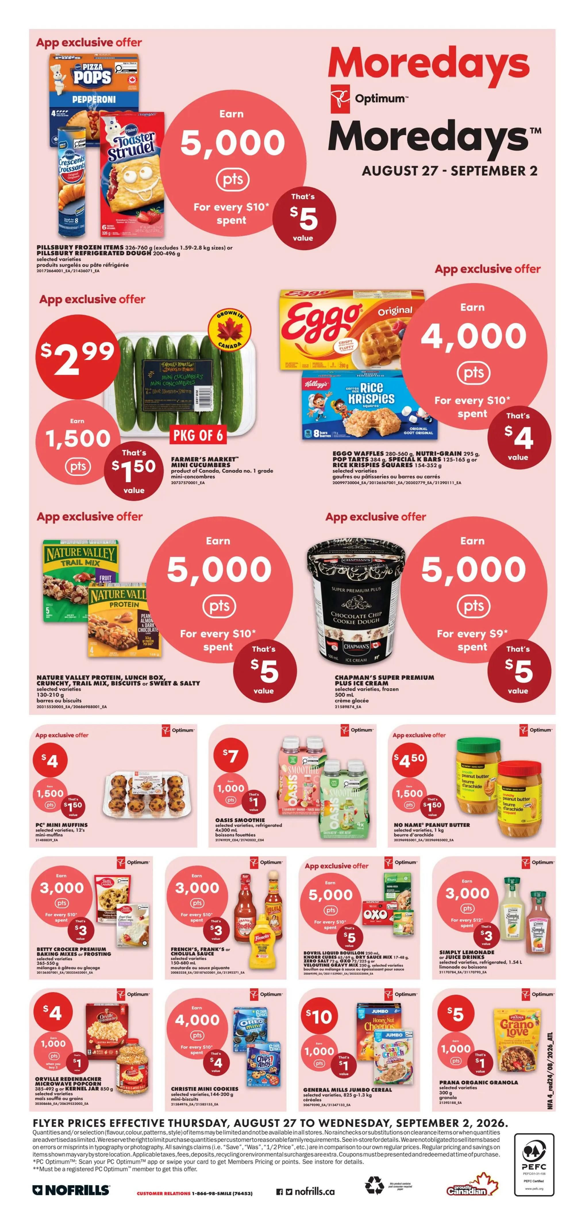 No Frills (Atlantic) Flyer August 27 to September 2