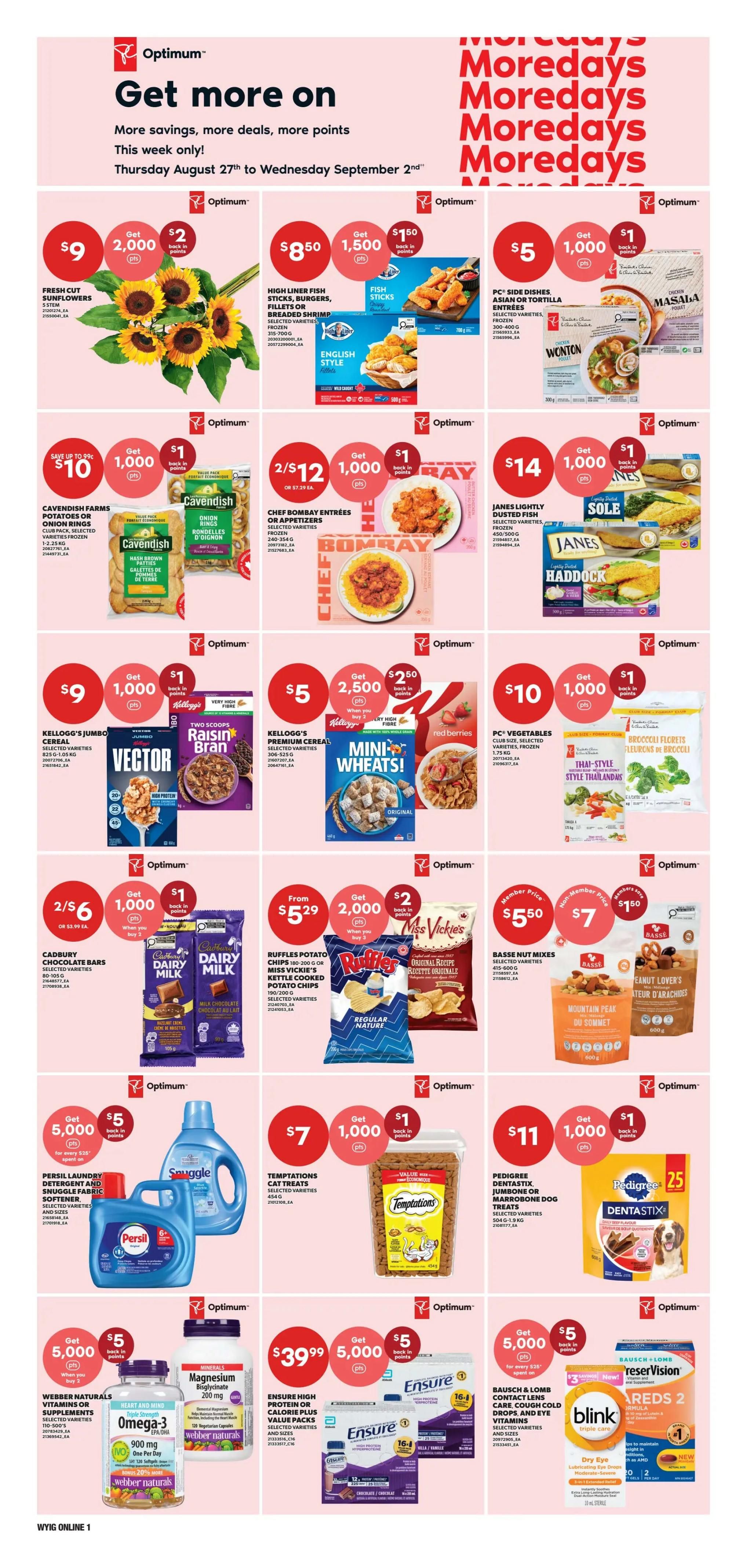Loblaws City Market (West) Flyer August 27 to September 2
