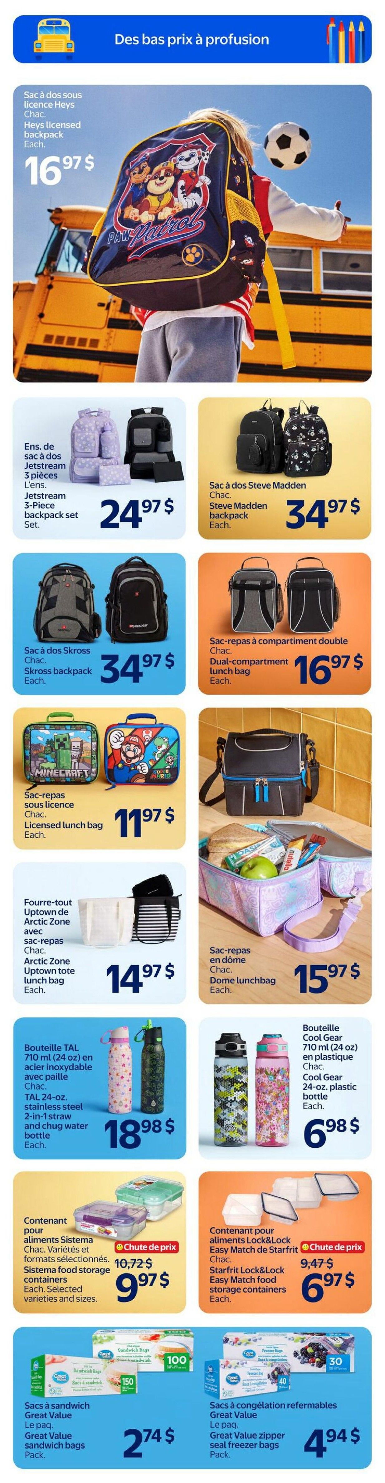 Walmart (QC) Flyer August 27 to September 2