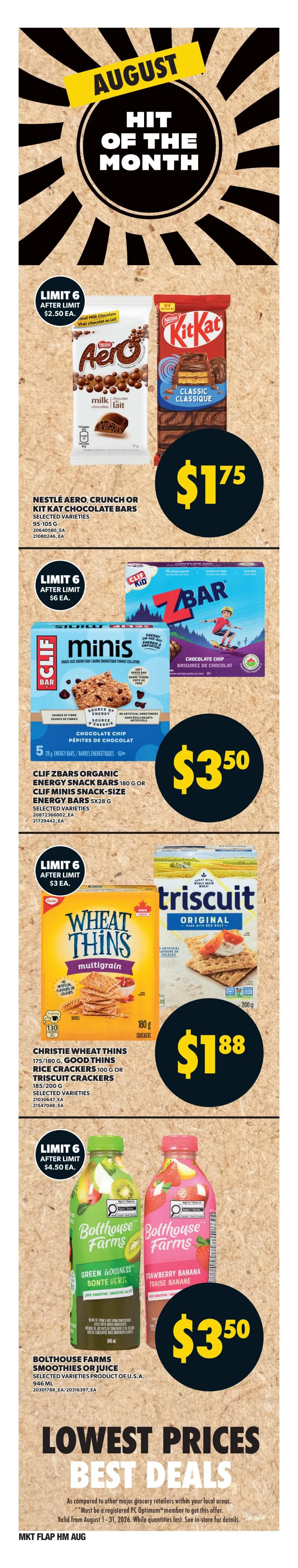Loblaws City Market (ON) Flyer August 27 to September 2