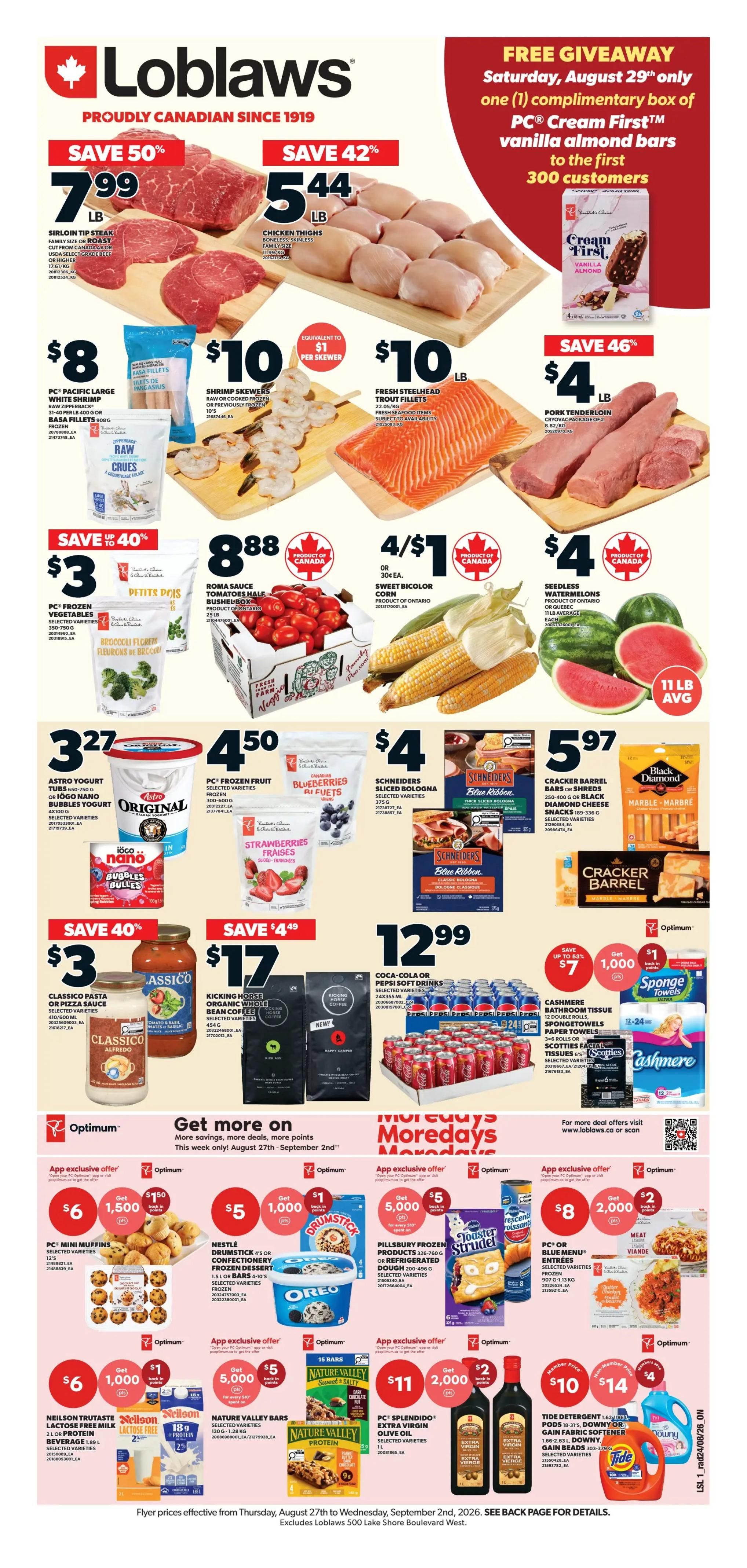 Loblaws (ON) Flyer August 27 to September 2