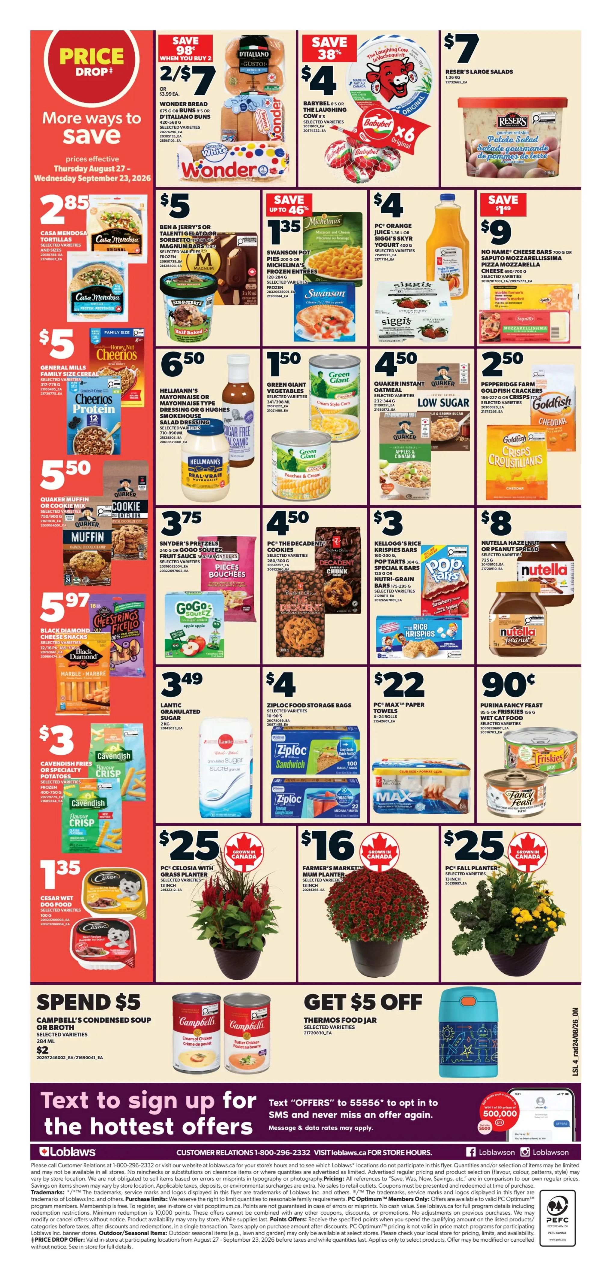 Loblaws (ON) Flyer August 27 to September 2