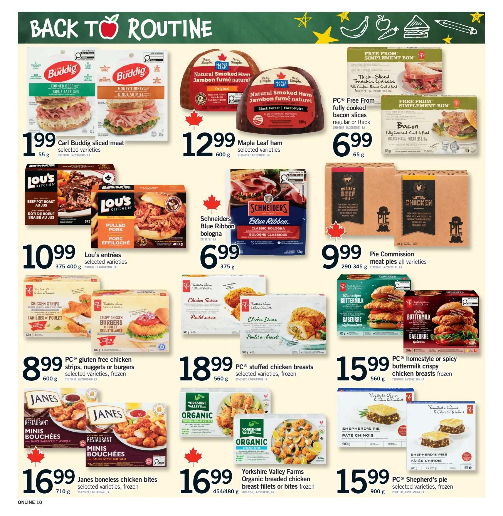Fortinos Flyer August 27 to September 2