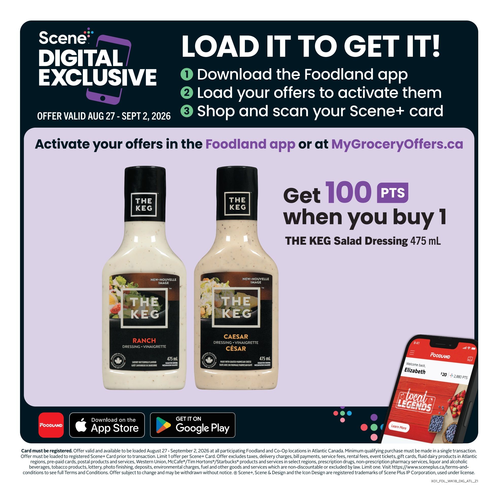 Foodland (Atlantic) Flyer August 27 to September 2