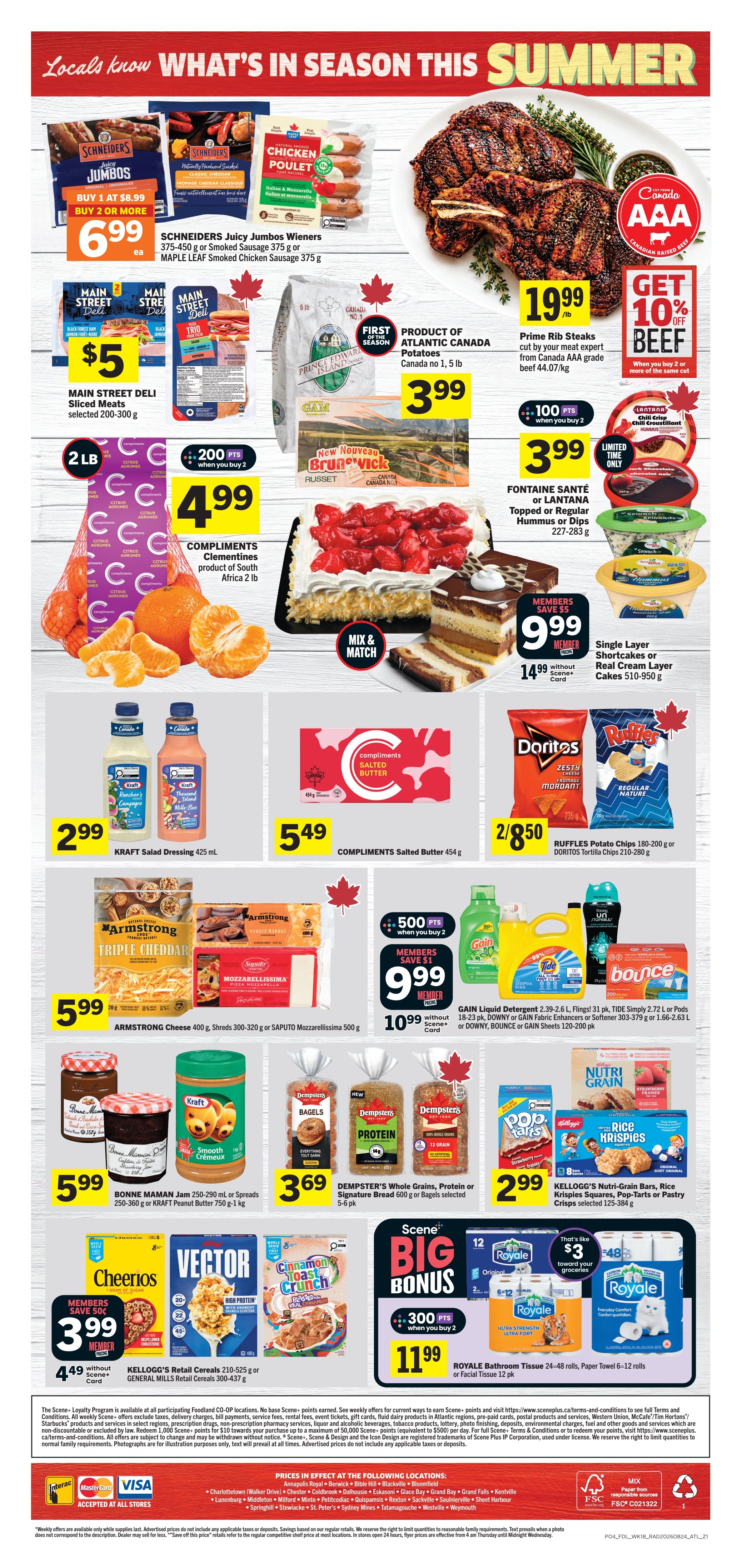 Foodland (Atlantic) Flyer August 27 to September 2