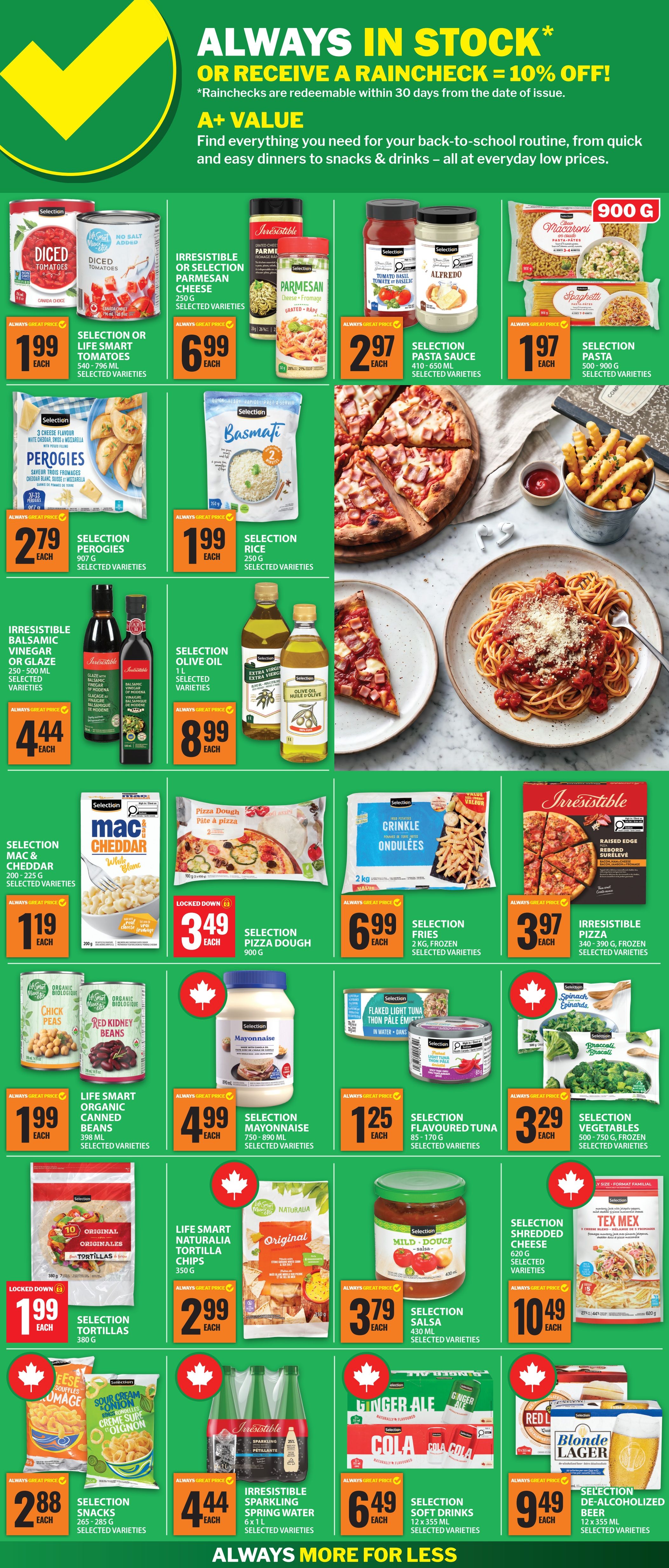 Food Basics Back To School Flyer August 27 to September 23