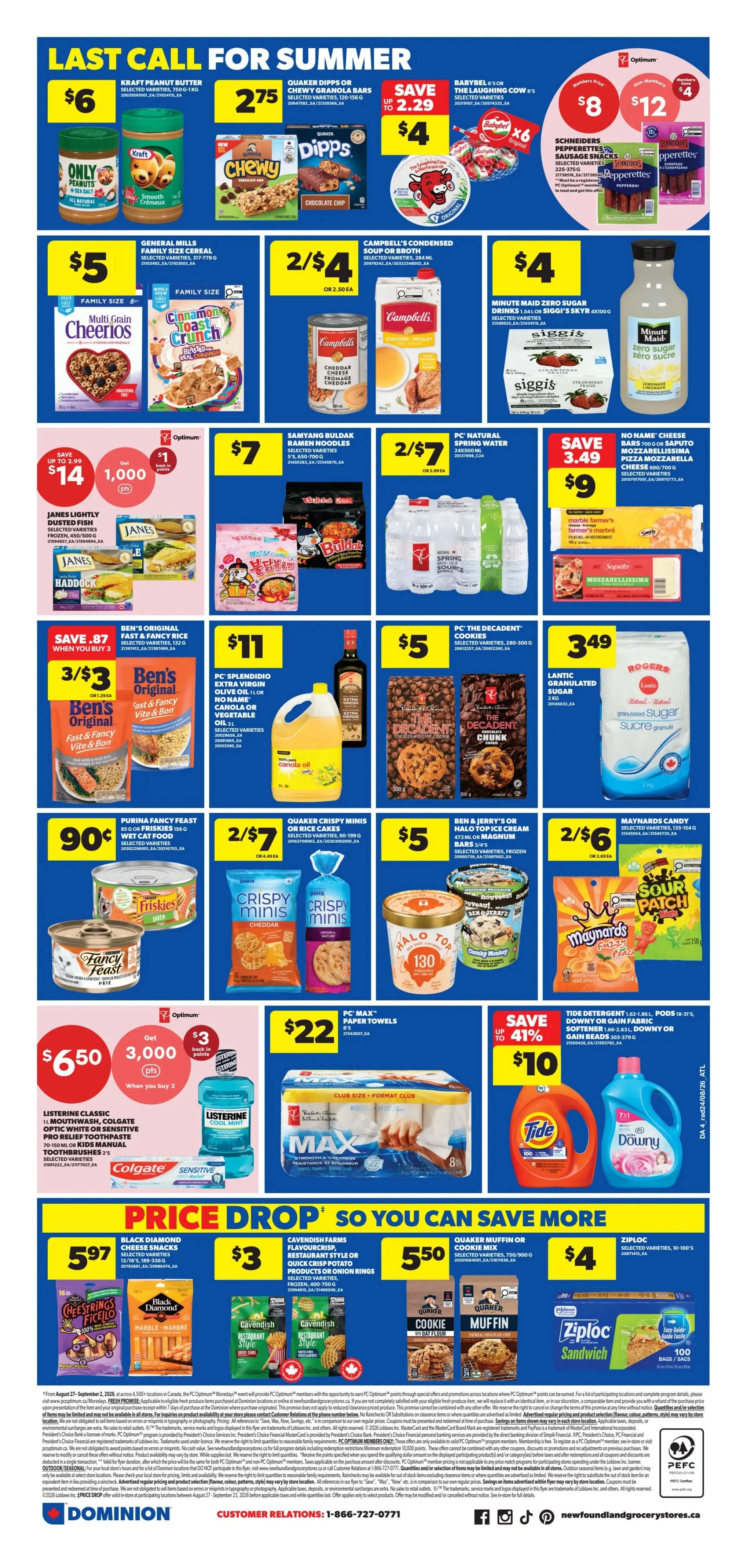 Dominion Flyer August 27 to September 2 