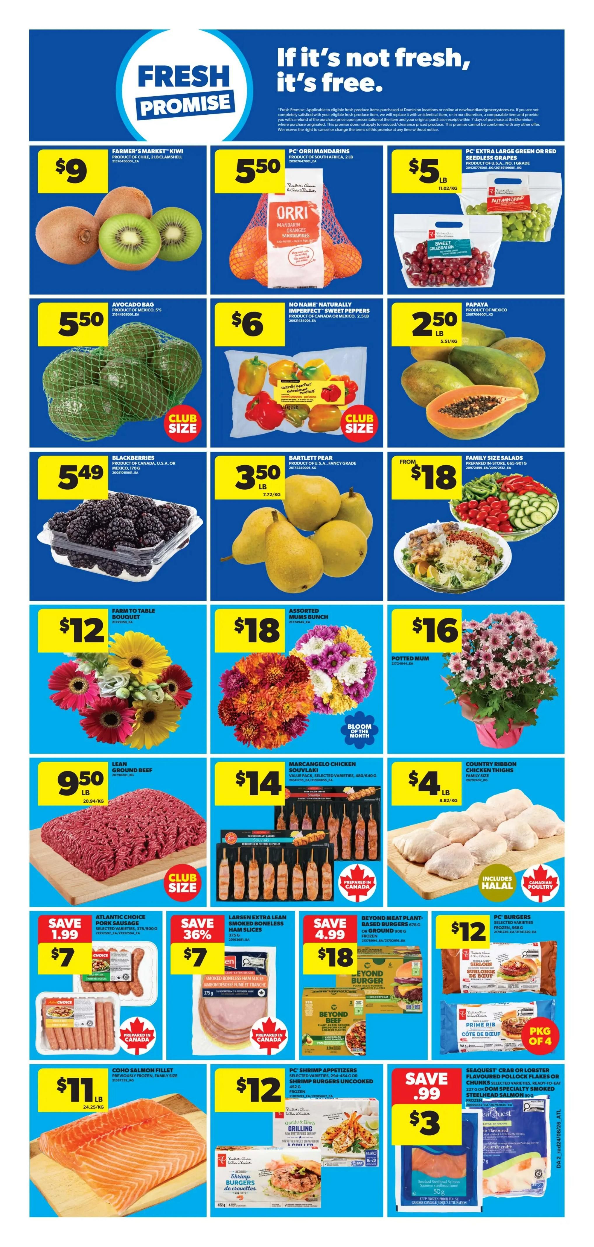 Dominion Flyer August 27 to September 2 