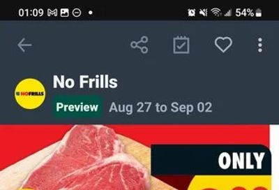 Nofrills: ON: Canadian Sweet Corn $0.24 each