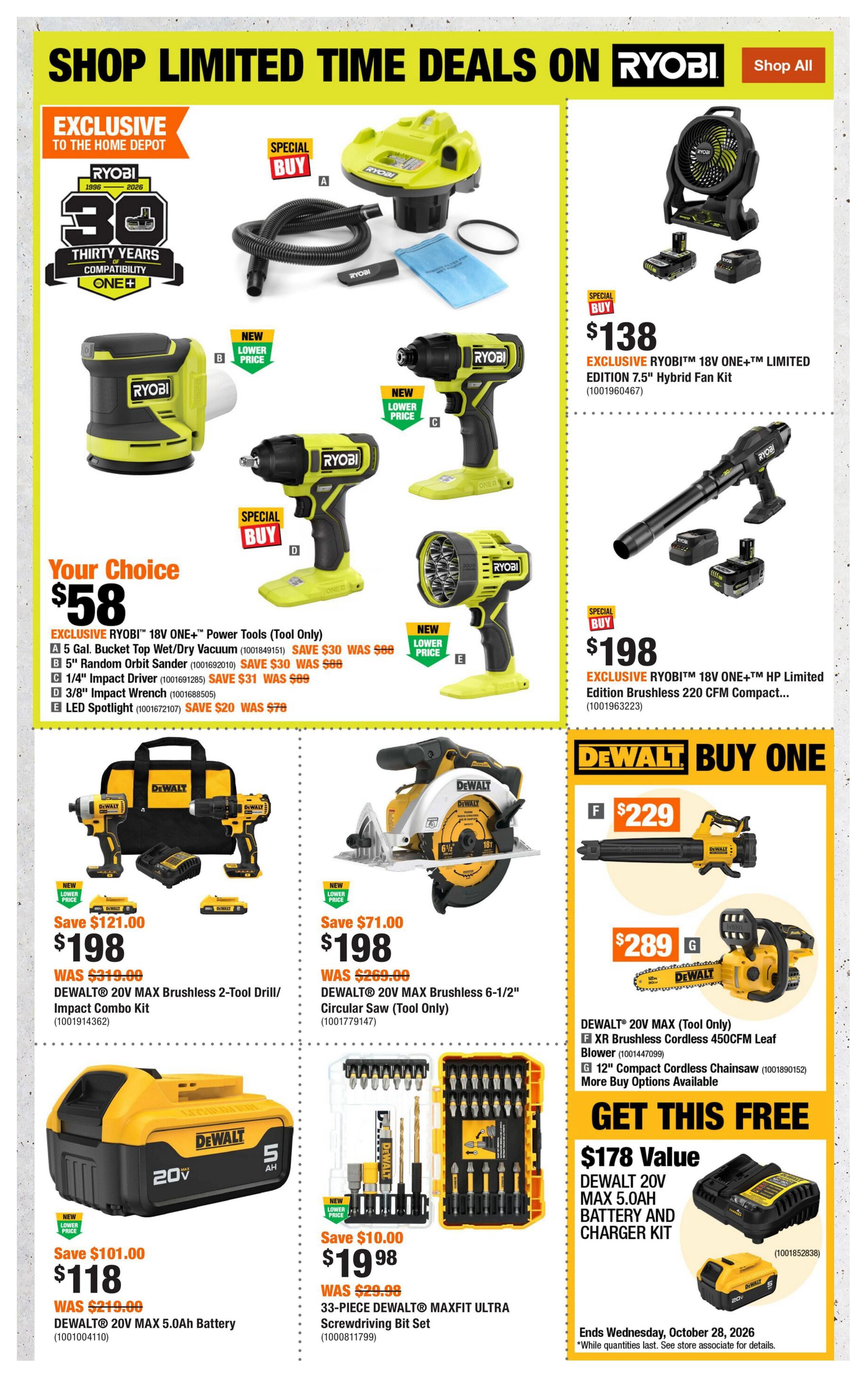 Home Depot (BC) Flyer August 27 to September 9