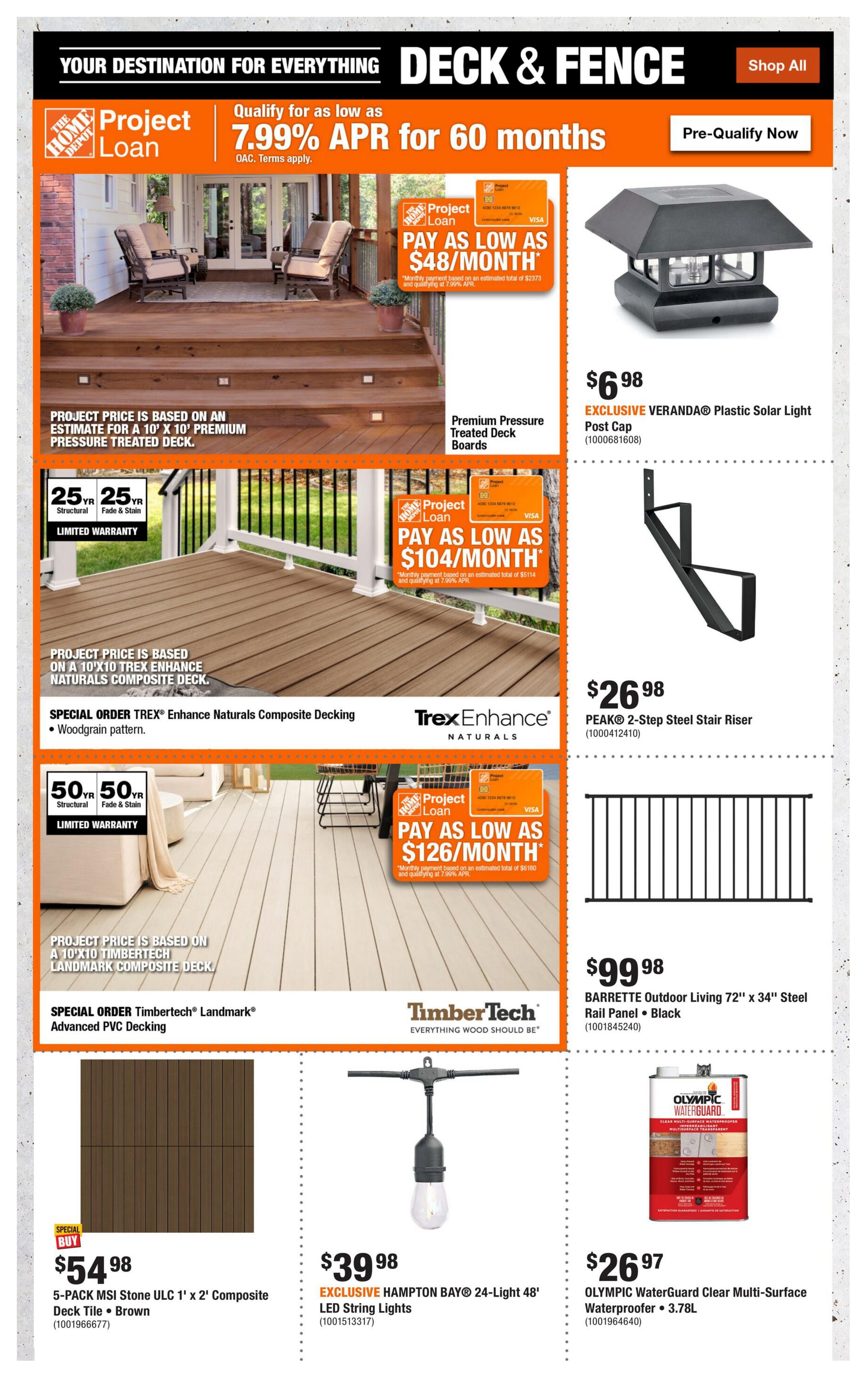 Home Depot (BC) Flyer August 27 to September 9
