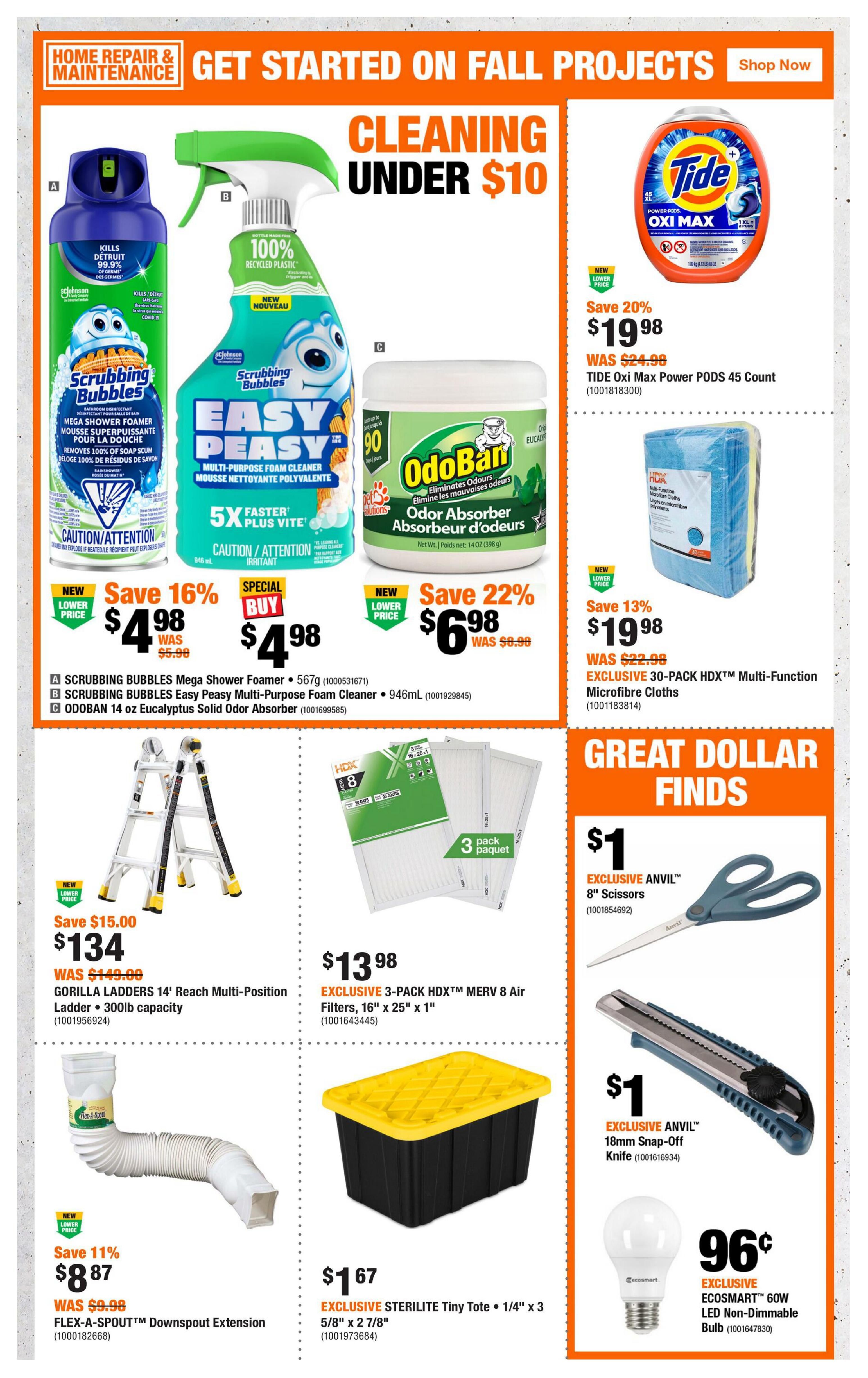 Home Depot (BC) Flyer August 27 to September 9