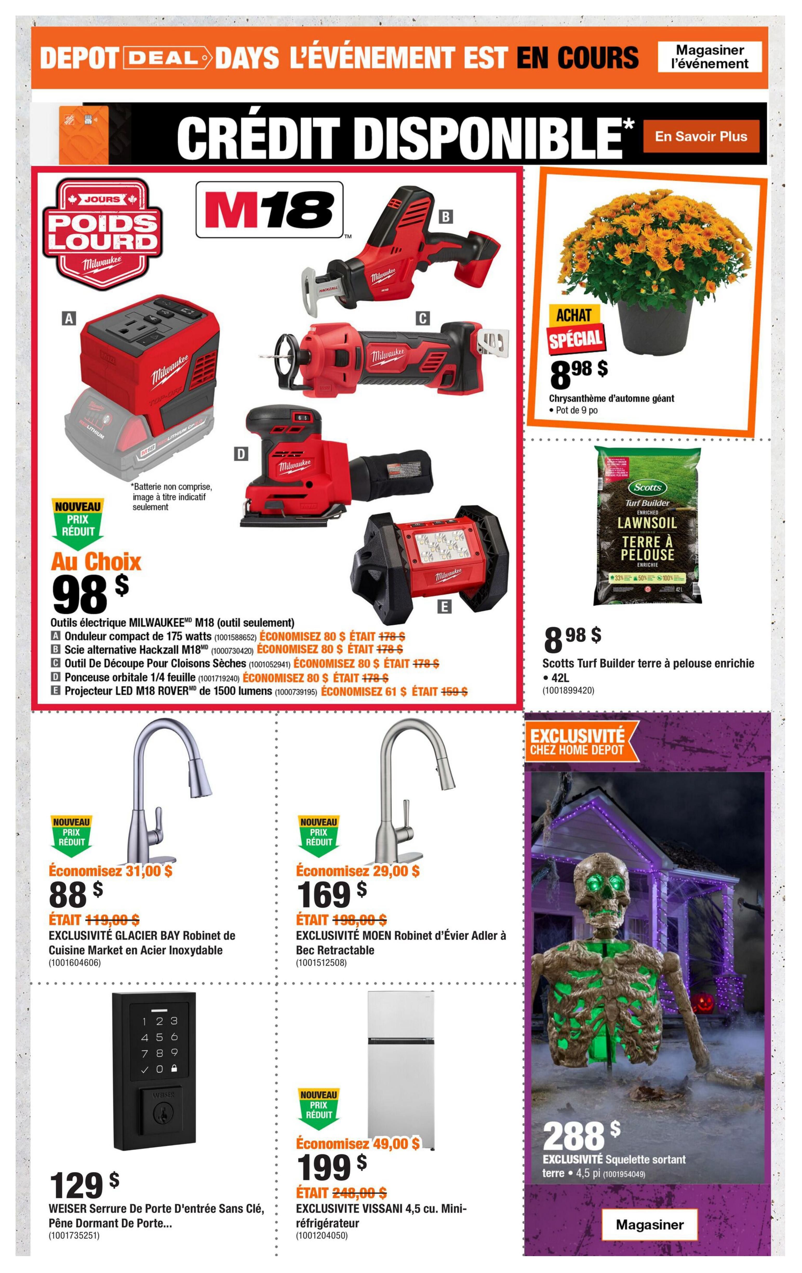 Home Depot (QC) Flyer August 27 to September 9