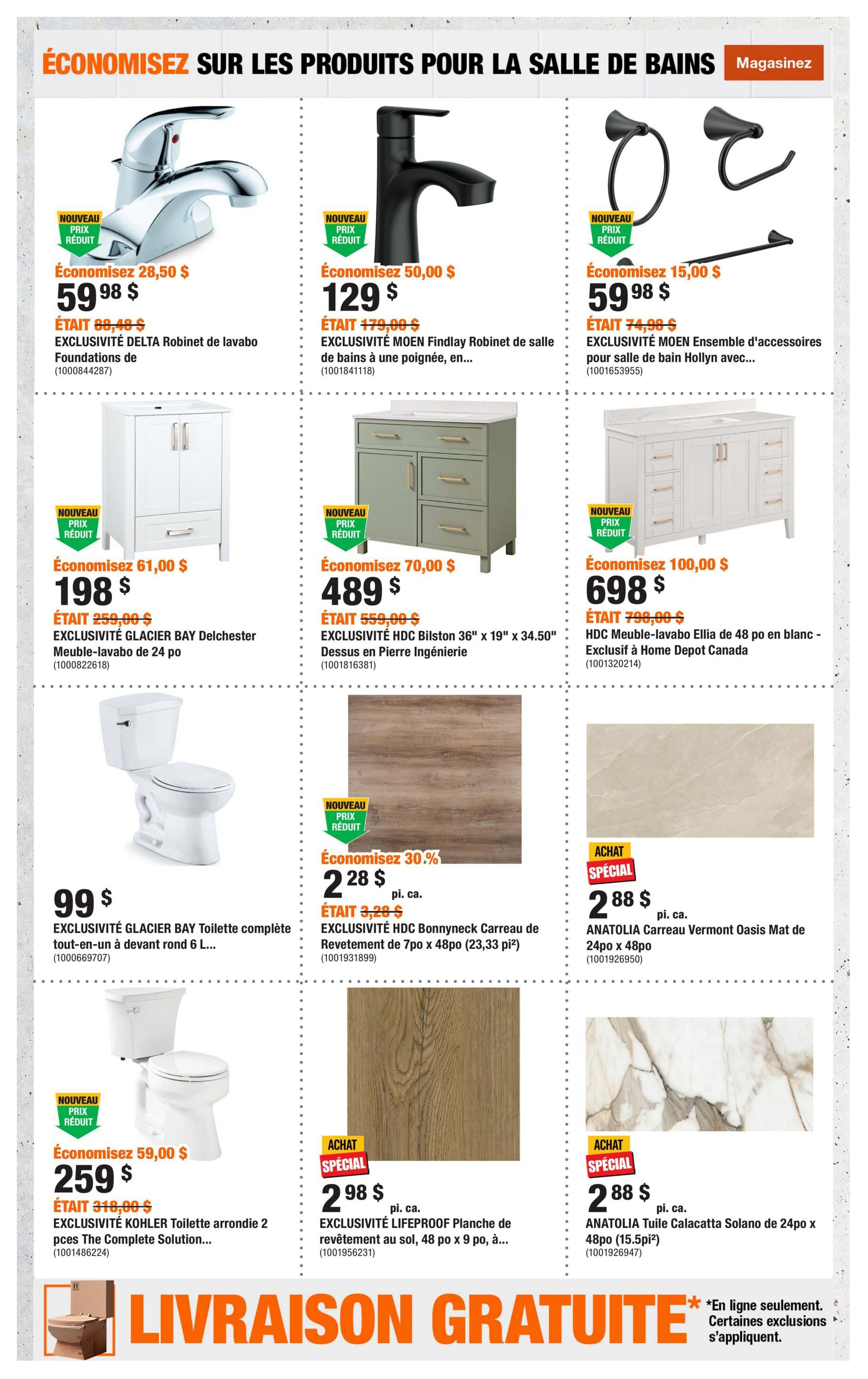 Home Depot (QC) Flyer August 27 to September 9