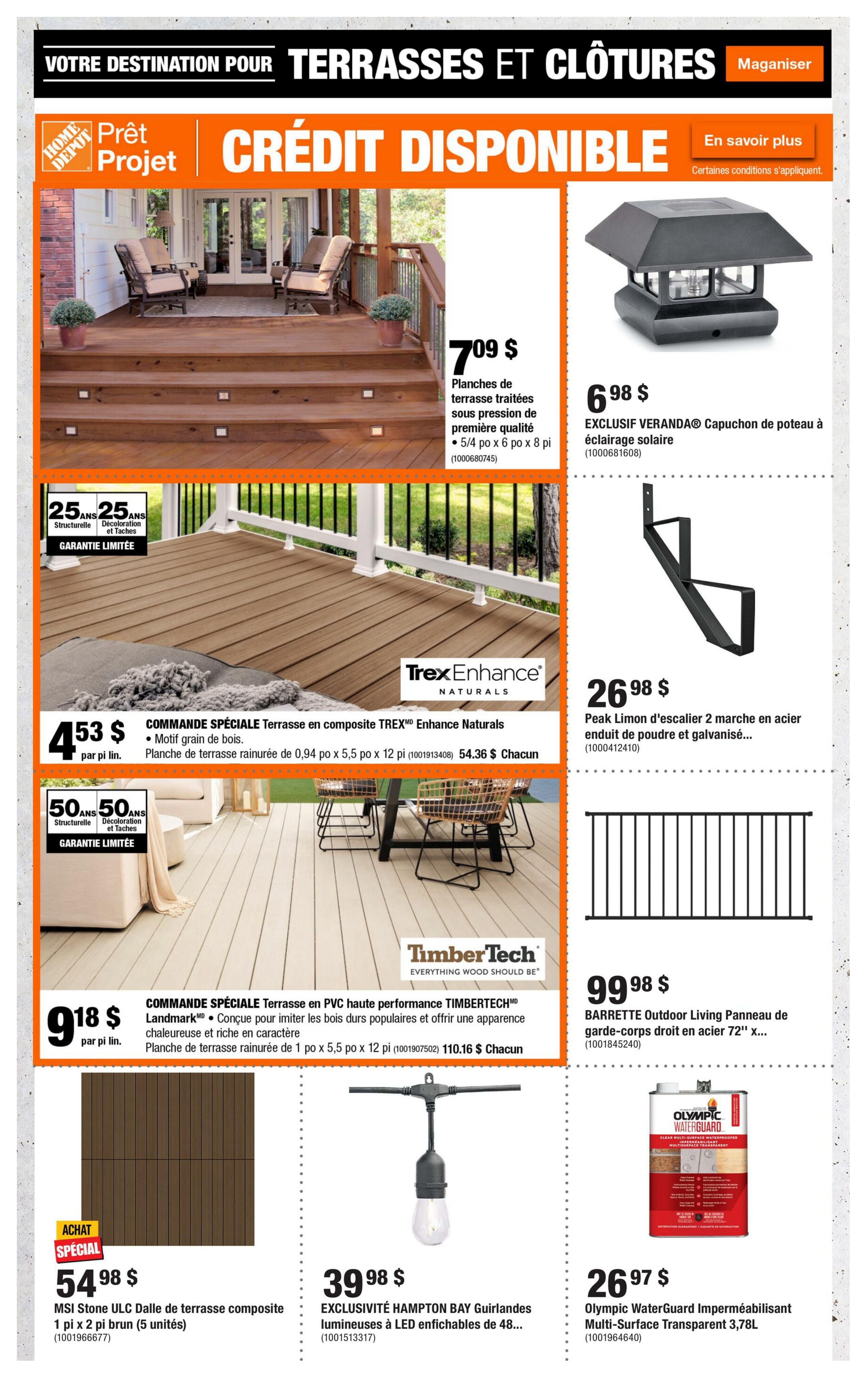 Home Depot (QC) Flyer August 27 to September 9