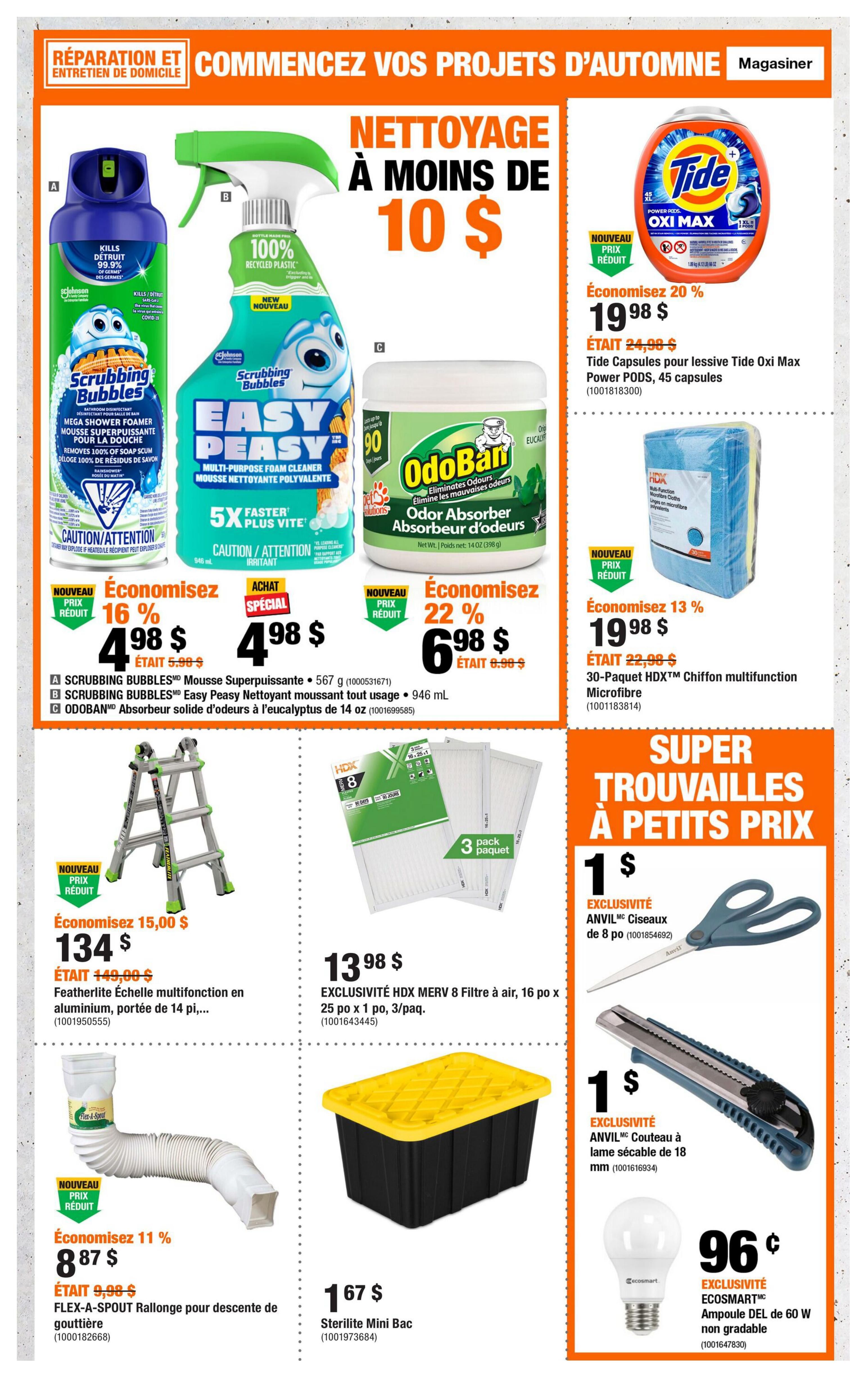 Home Depot (QC) Flyer August 27 to September 9