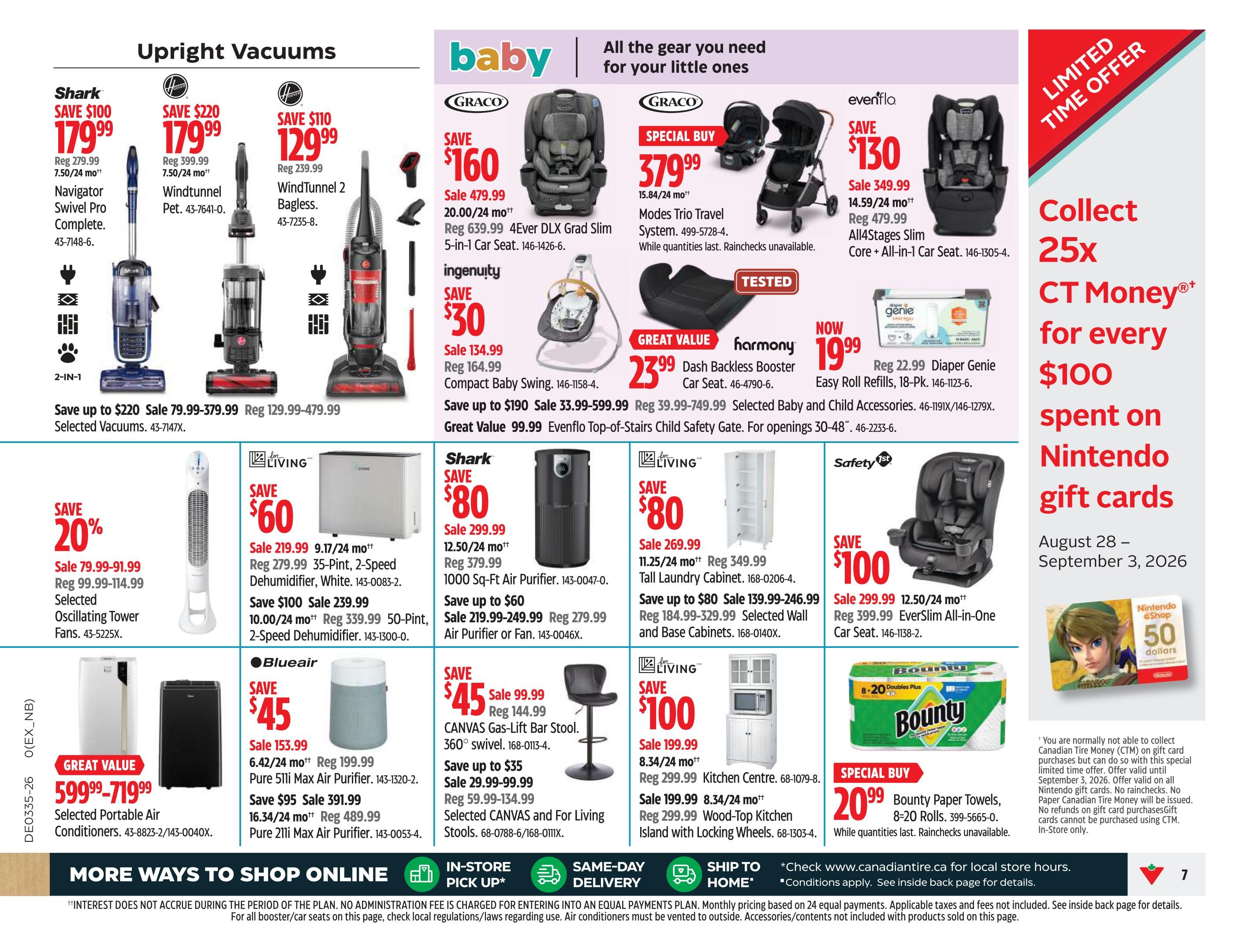 Canadian Tire (ON) Flyer August 28 to September 3