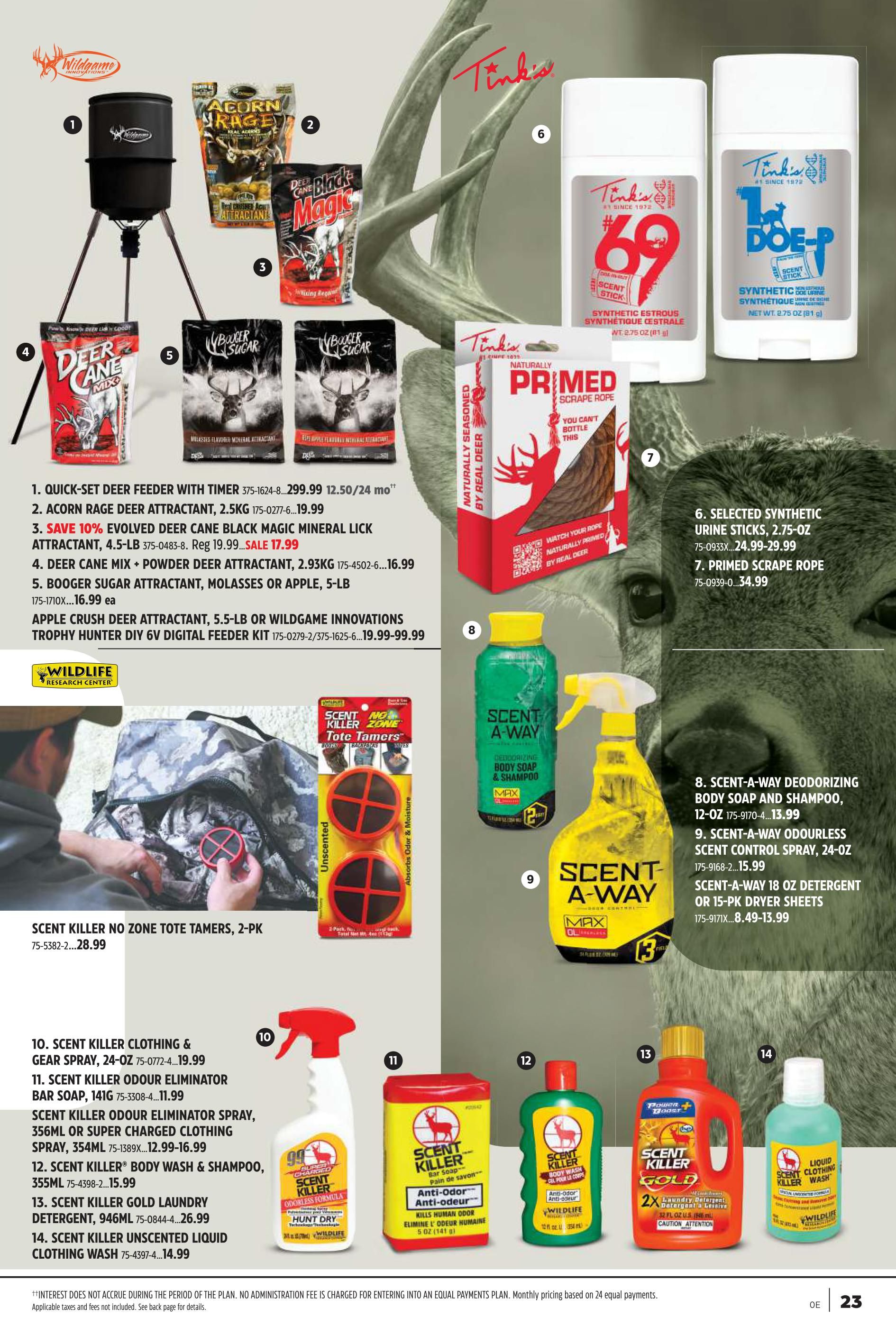Canadian Tire The Outsider Catalogue August 28 to September 17