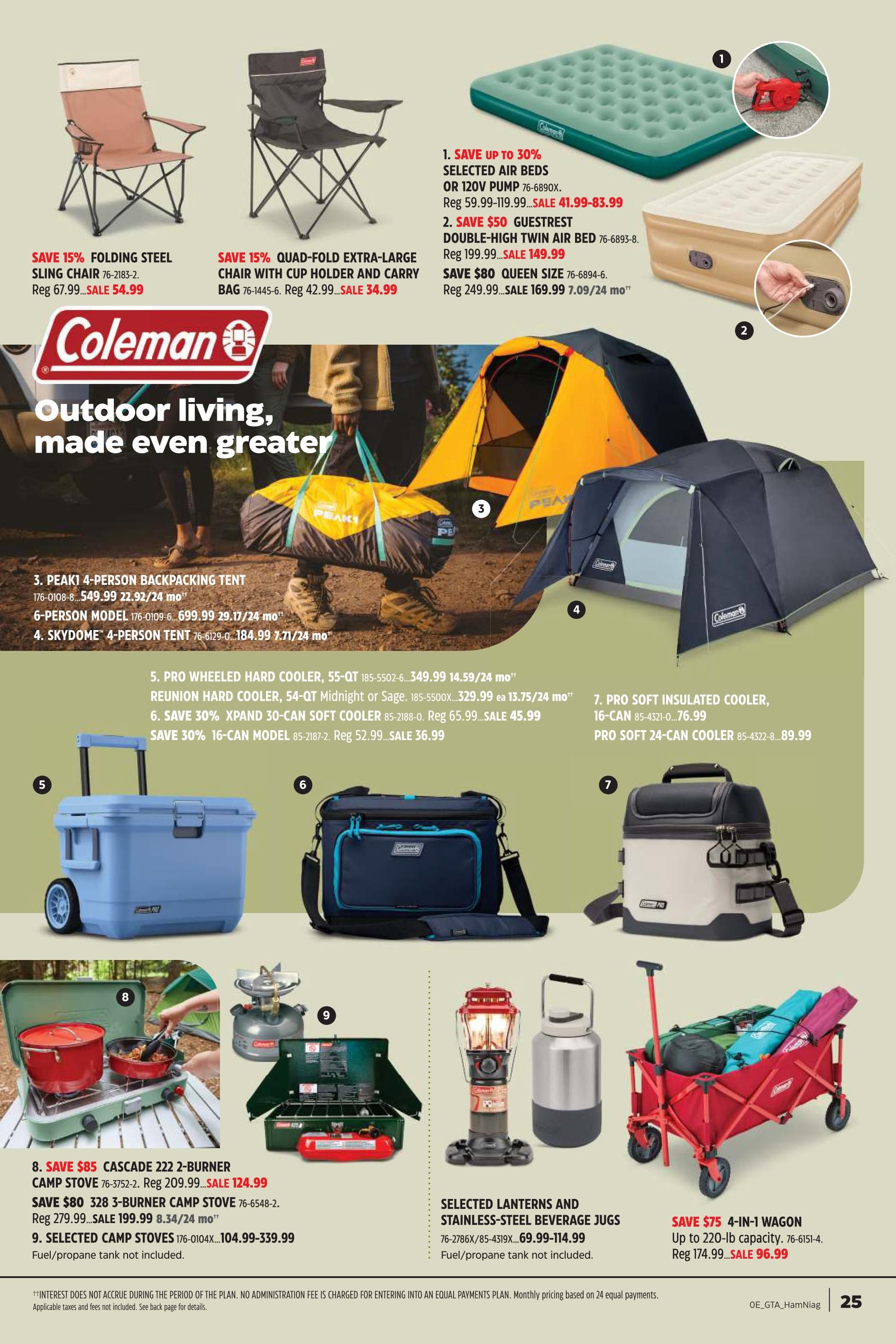 Canadian Tire The Outsider Catalogue August 28 to September 17
