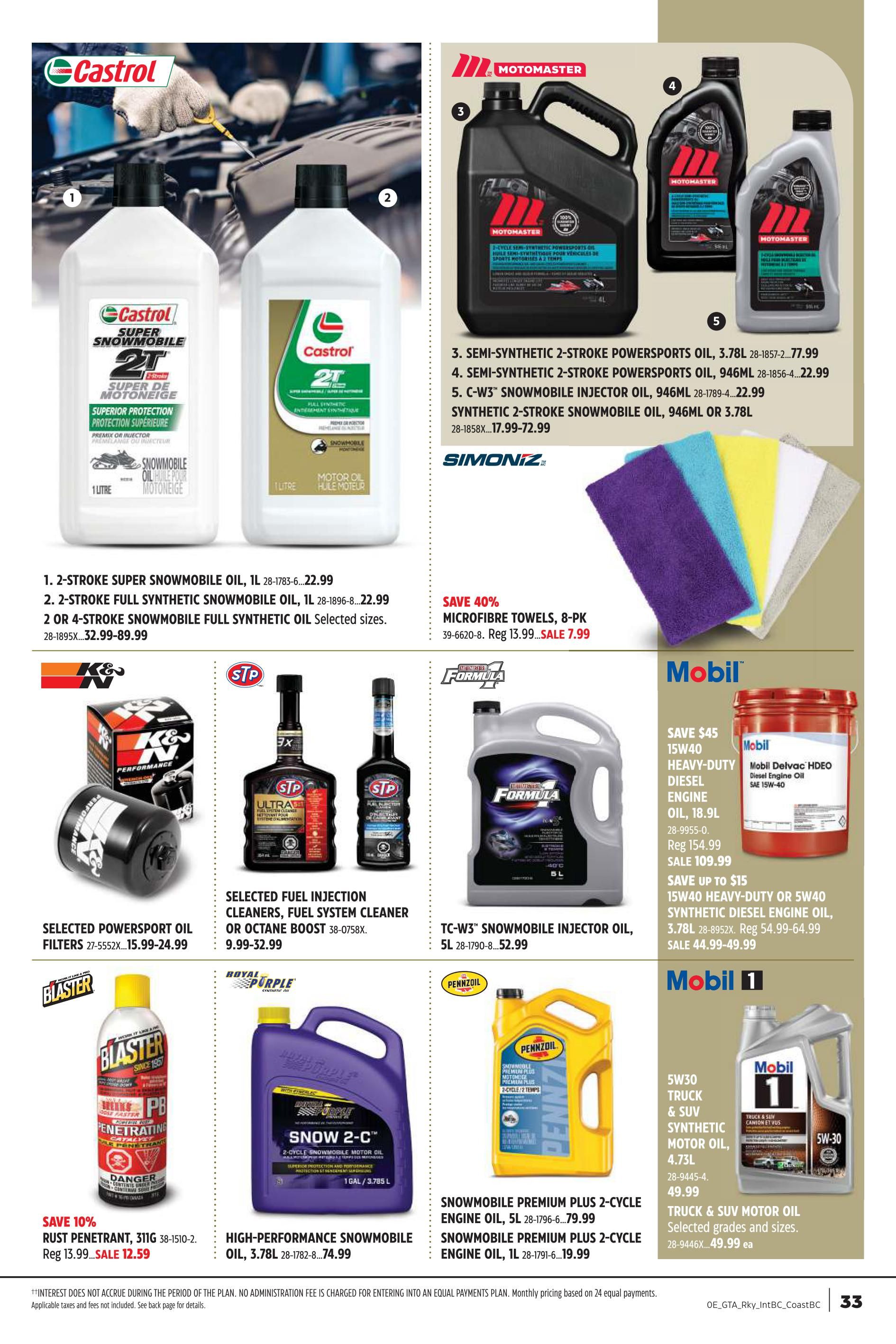 Canadian Tire The Outsider Catalogue August 28 to September 17