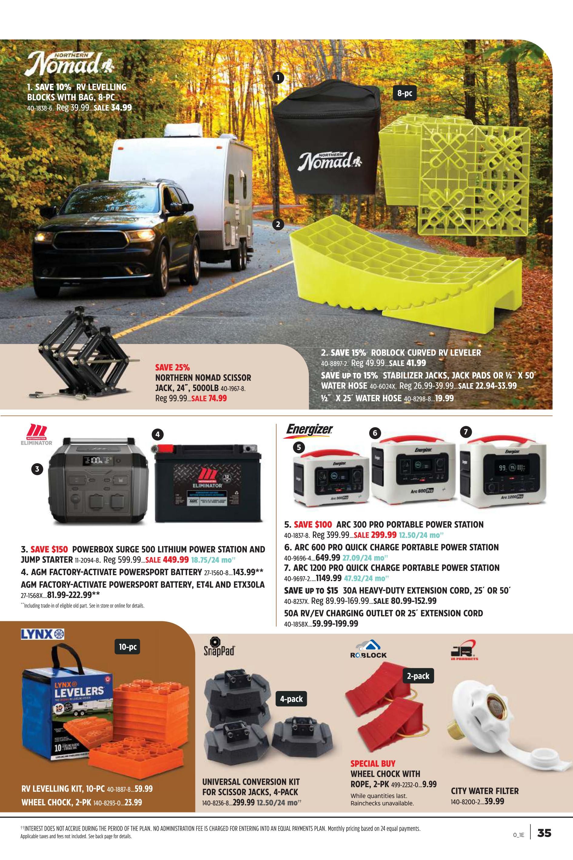 Canadian Tire The Outsider Catalogue August 28 to September 17