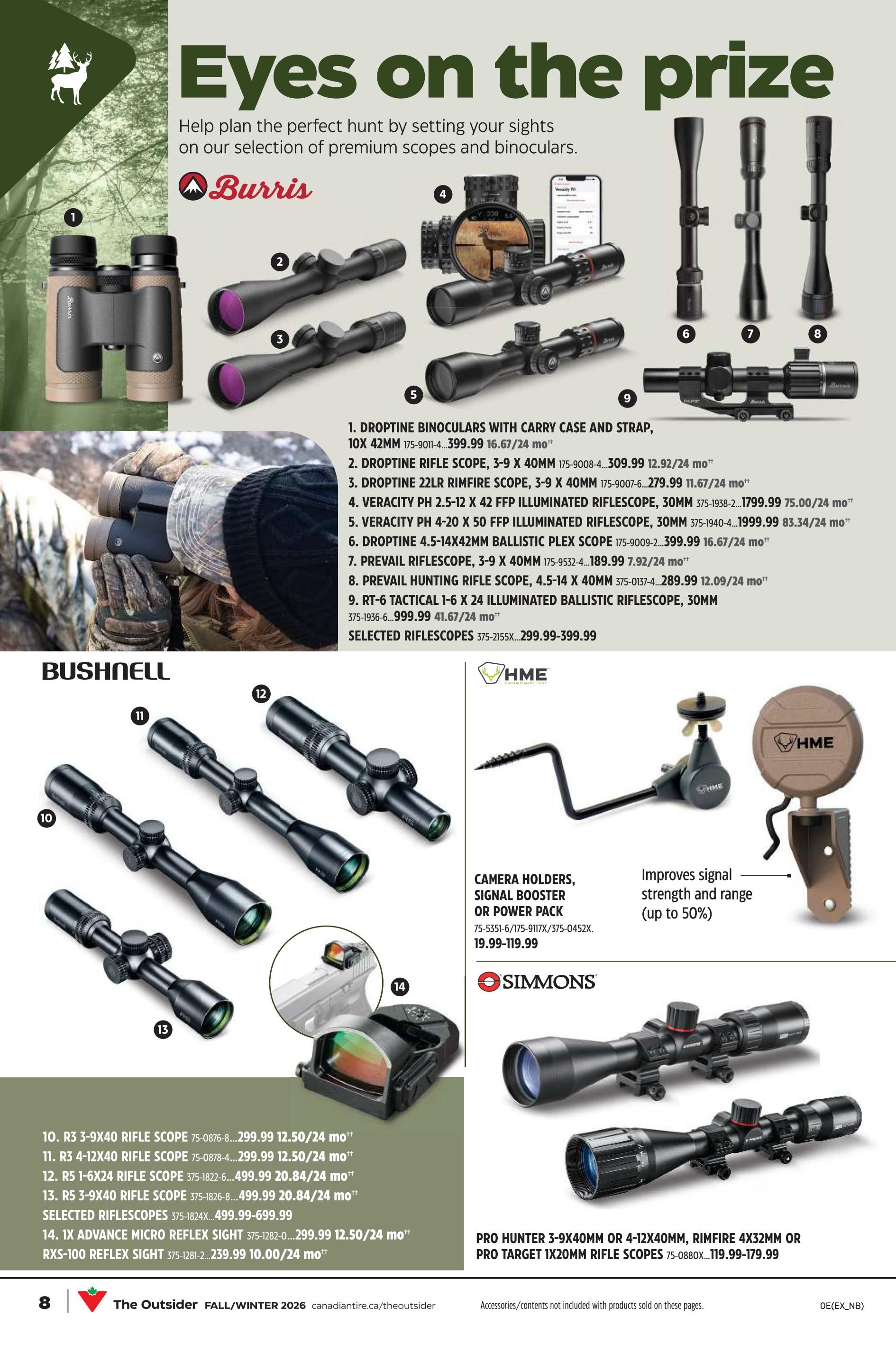 Canadian Tire The Outsider Catalogue August 28 to September 17