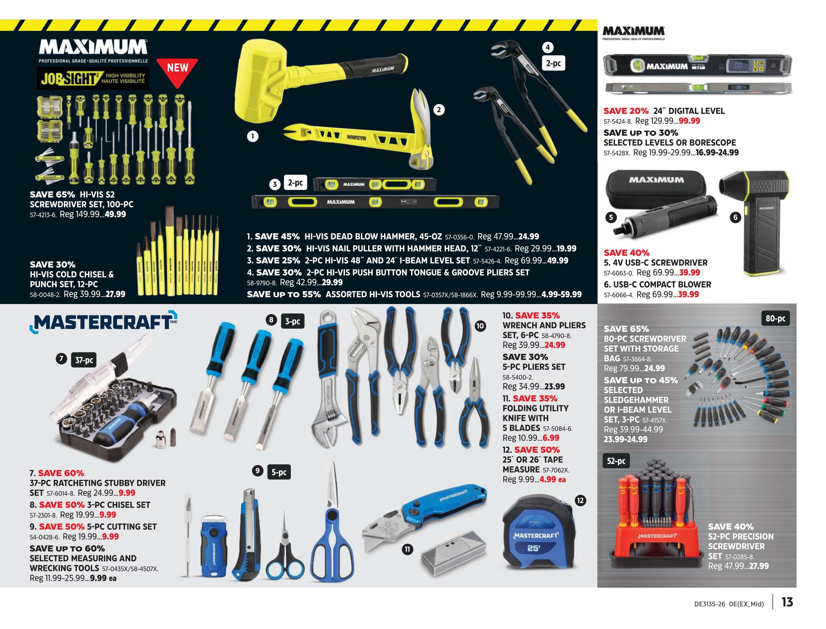 Canadian Tire The Ultimate Tool Guide August 28 to September 17