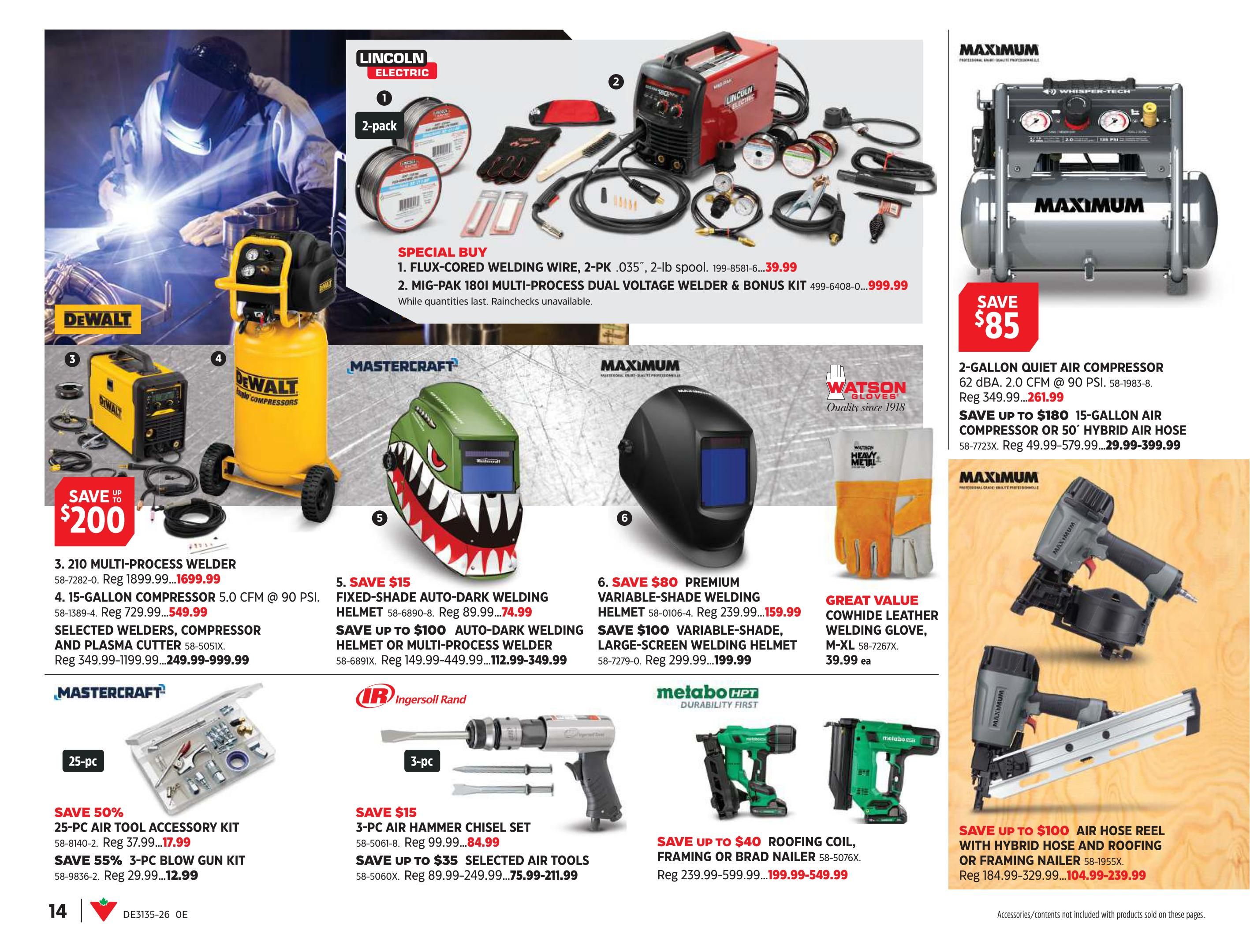 Canadian Tire The Ultimate Tool Guide August 28 to September 17