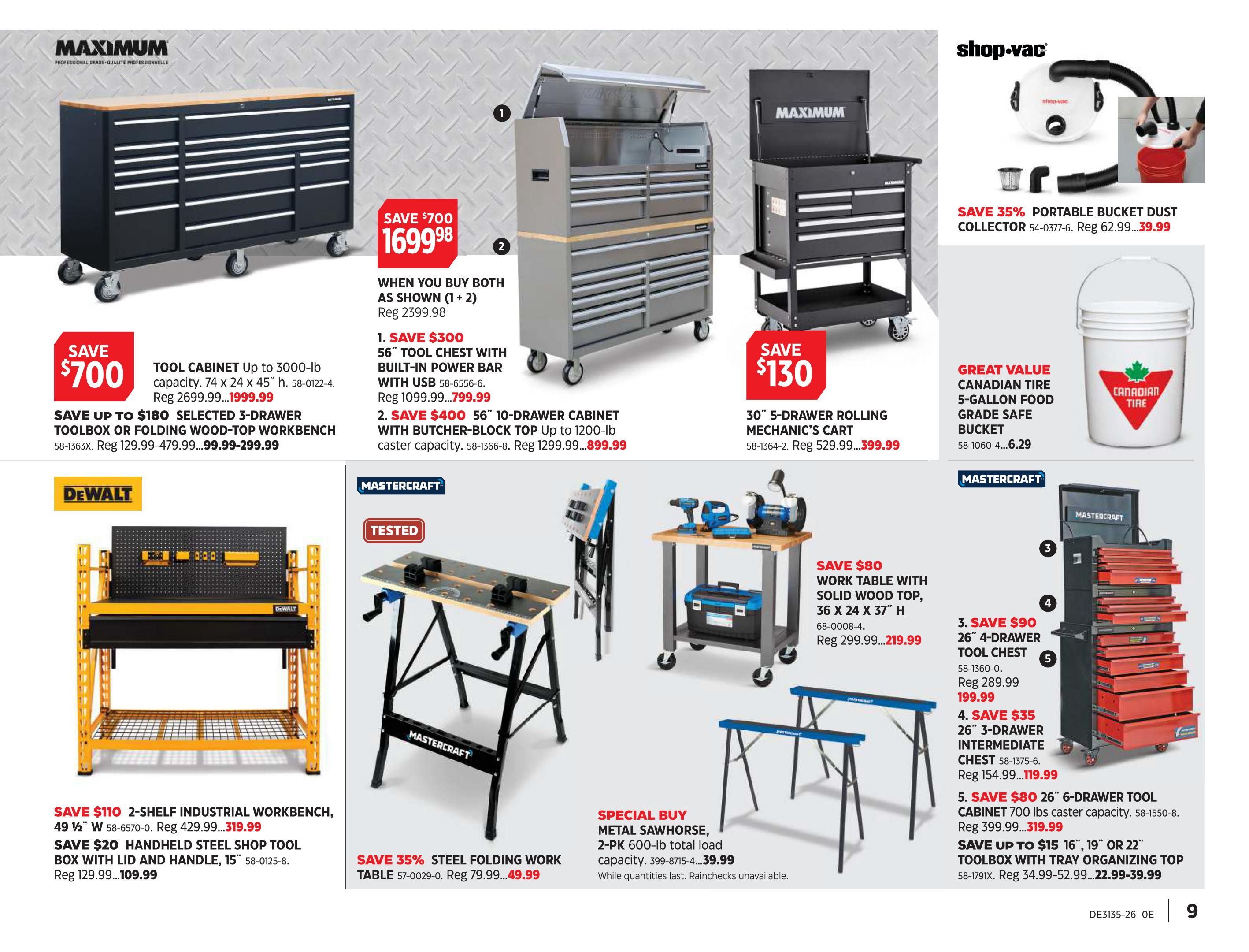 Canadian Tire The Ultimate Tool Guide August 28 to September 17