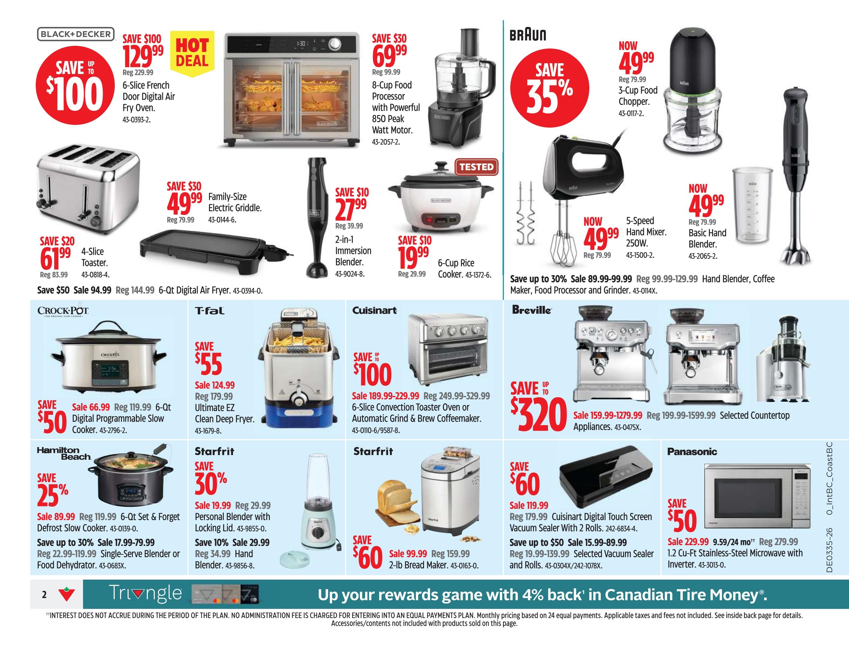 Canadian Tire (West) Flyer August 28 to September 3