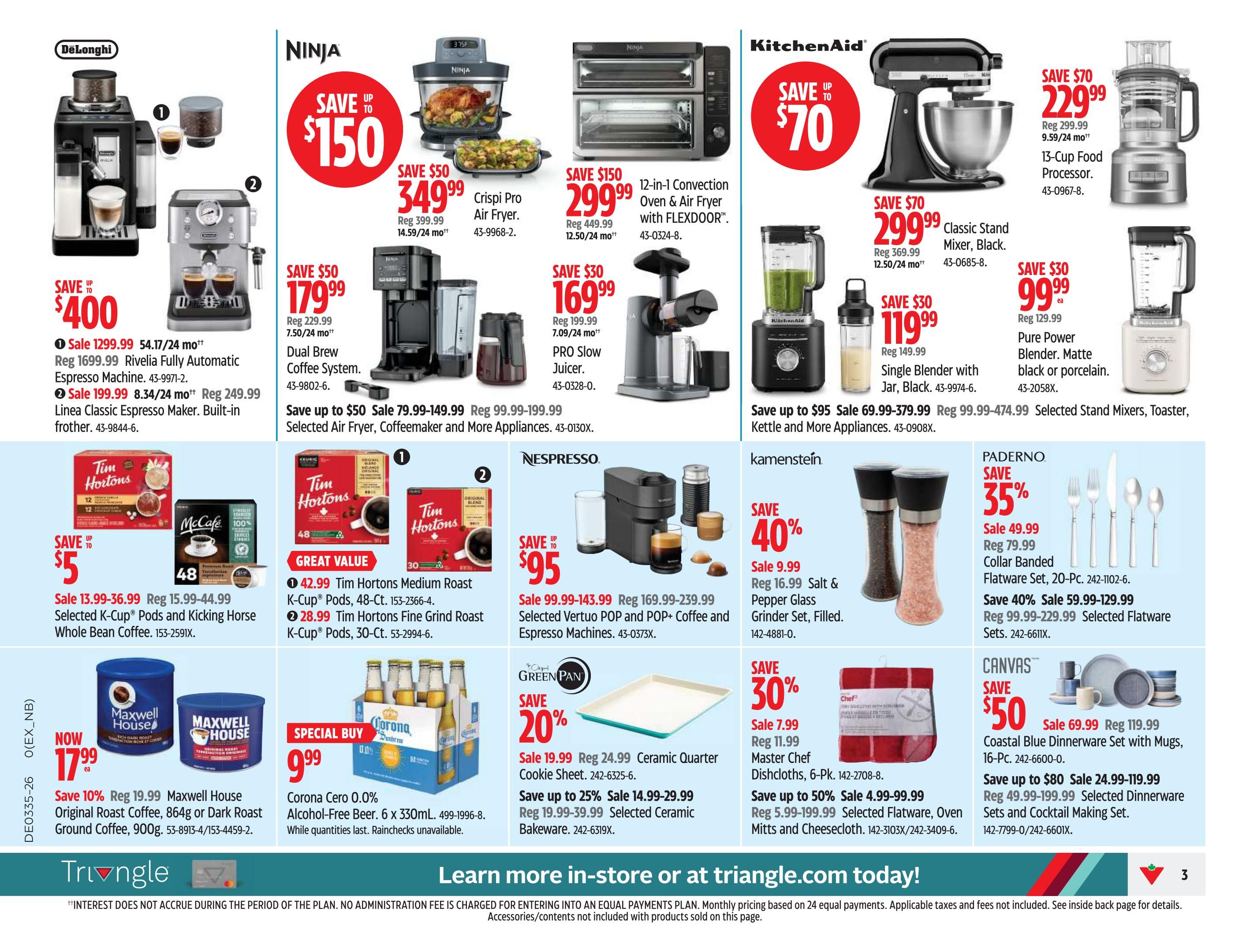 Canadian Tire (West) Flyer August 28 to September 3