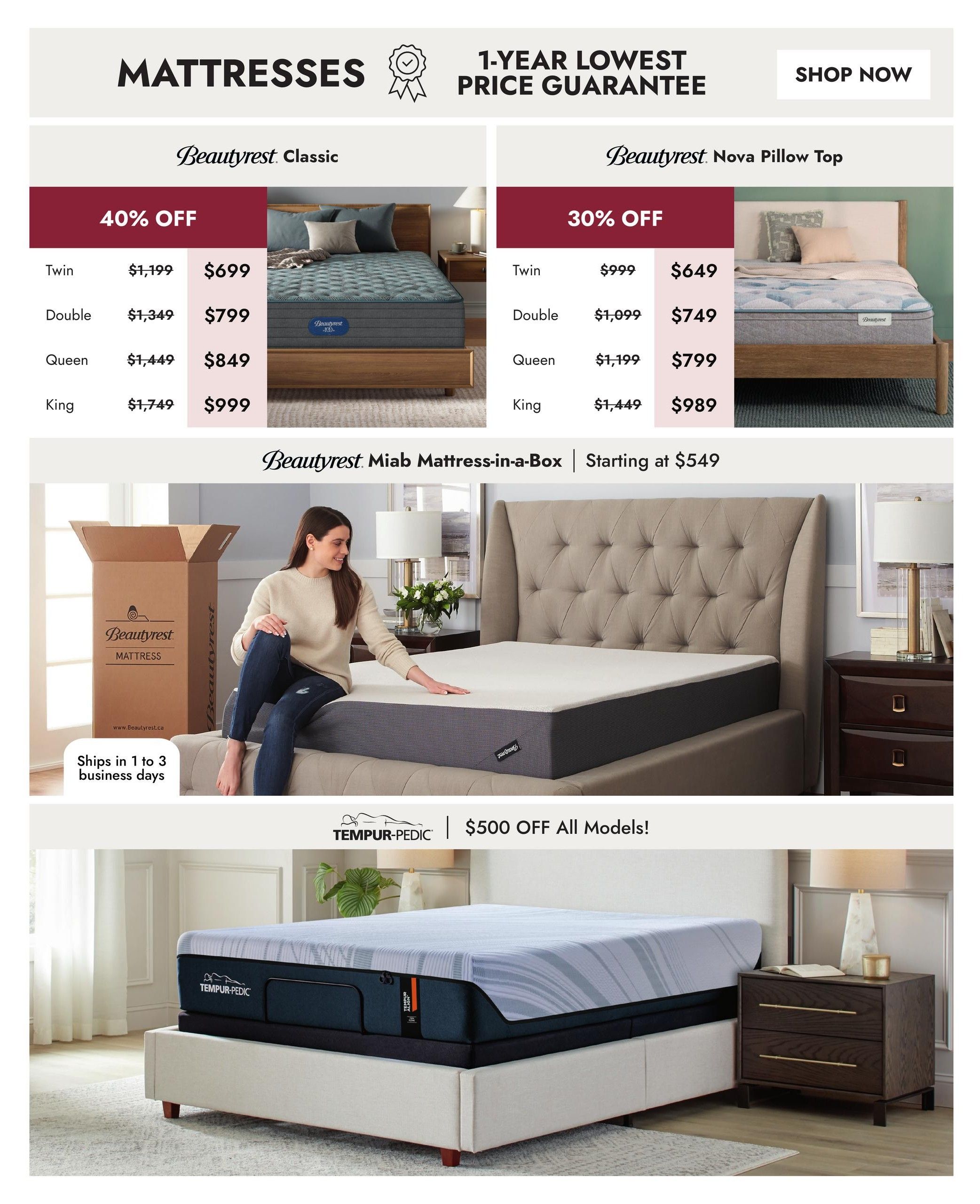 Linen Chest Flyer August 26 to September 20