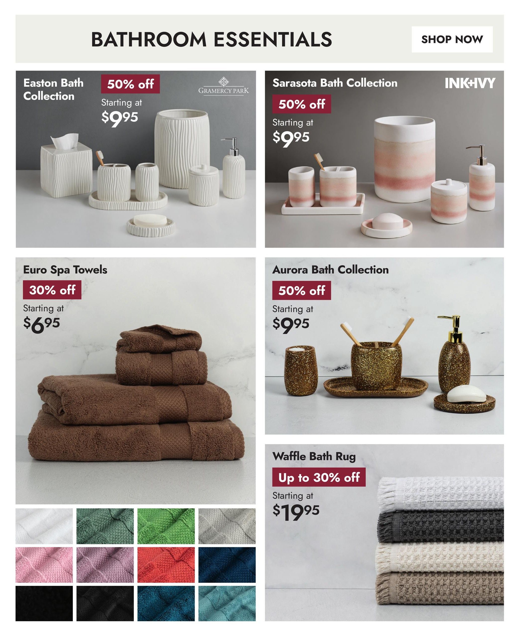 Linen Chest Flyer August 26 to September 20