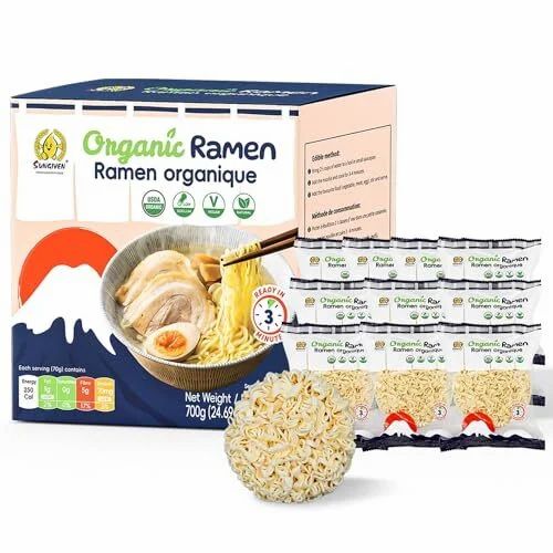 Amazon.ca: SUNGIVEN Organic Ramen Noodles 10 pack $15.99 Amazon.ca: SUNGIVEN Organic Ramen Noodles 10 pack $15.99