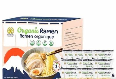 Amazon.ca: SUNGIVEN Organic Ramen Noodles 10 pack $15.99